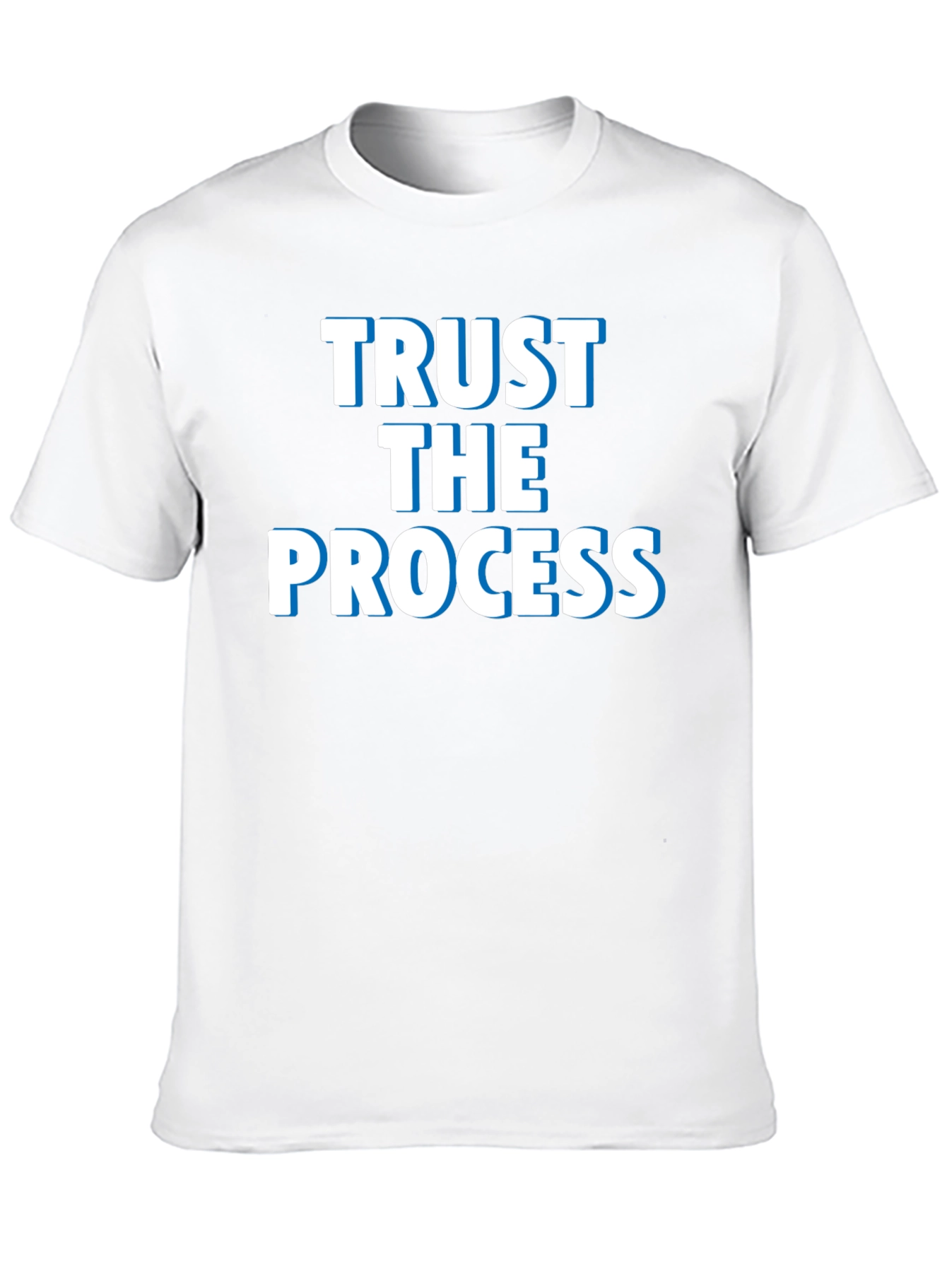 Trust The Process Graphic Tee - Black