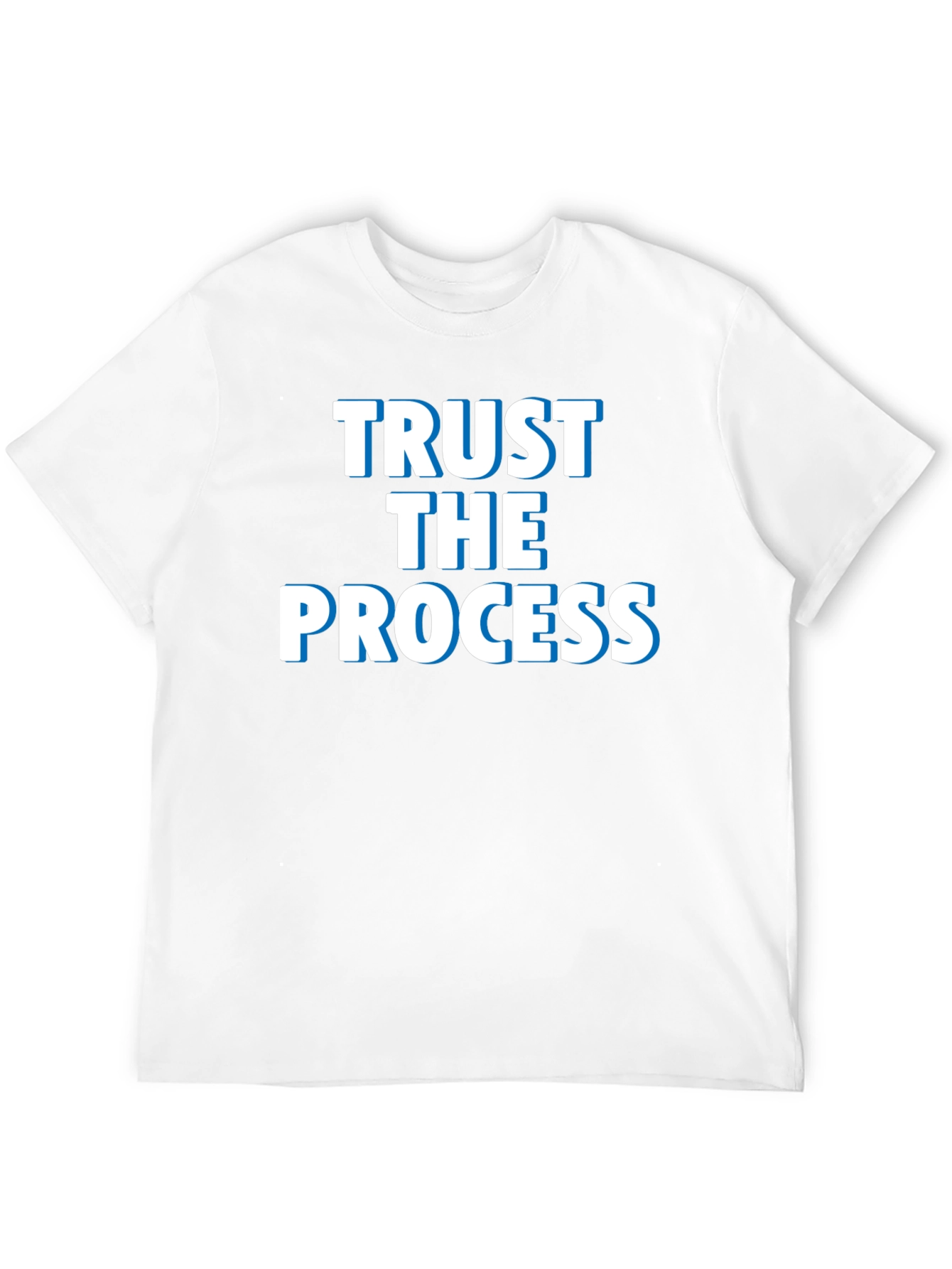 Trust The Process Graphic Tee - Black