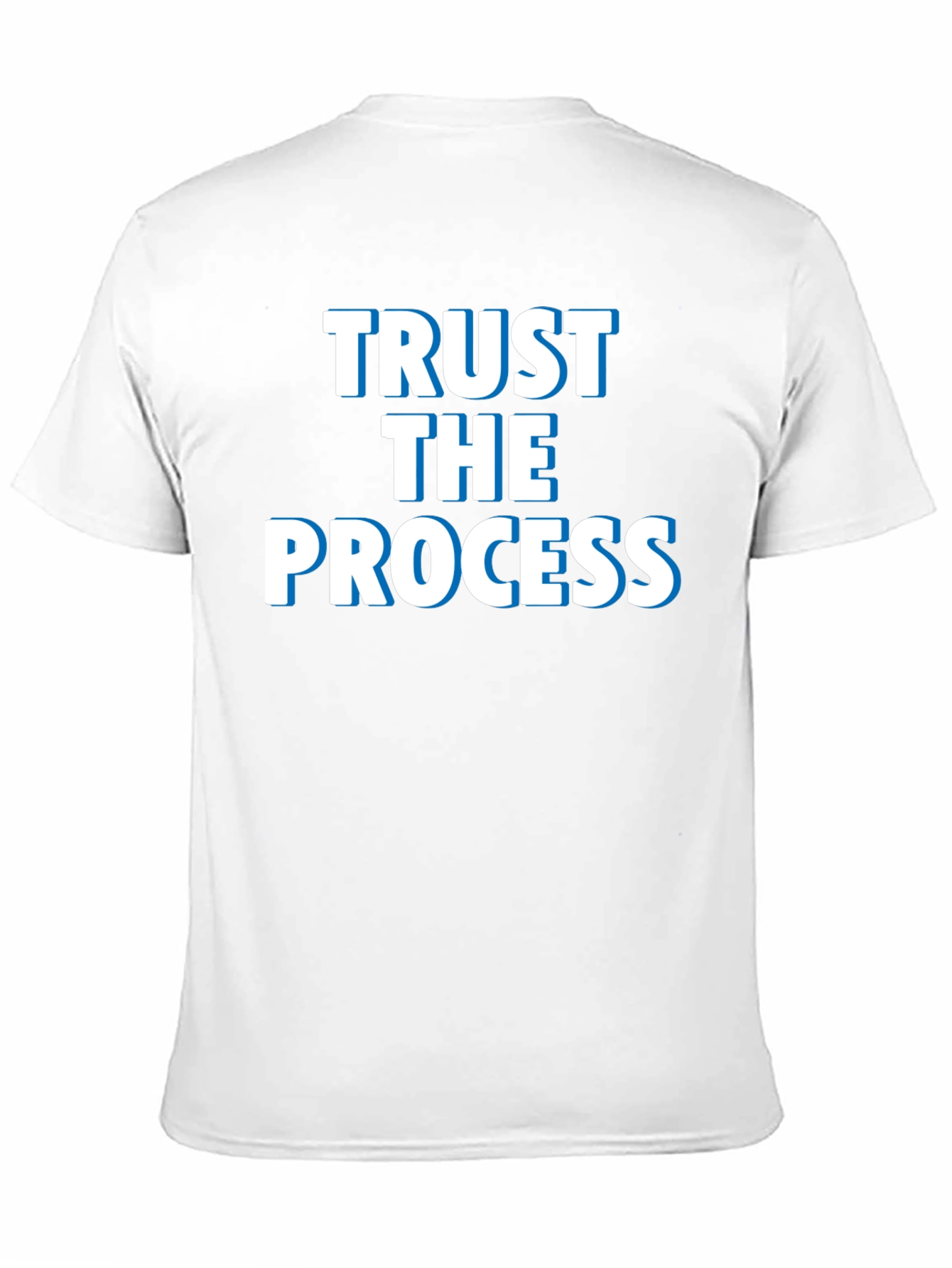 Trust The Process Graphic Tee - Black