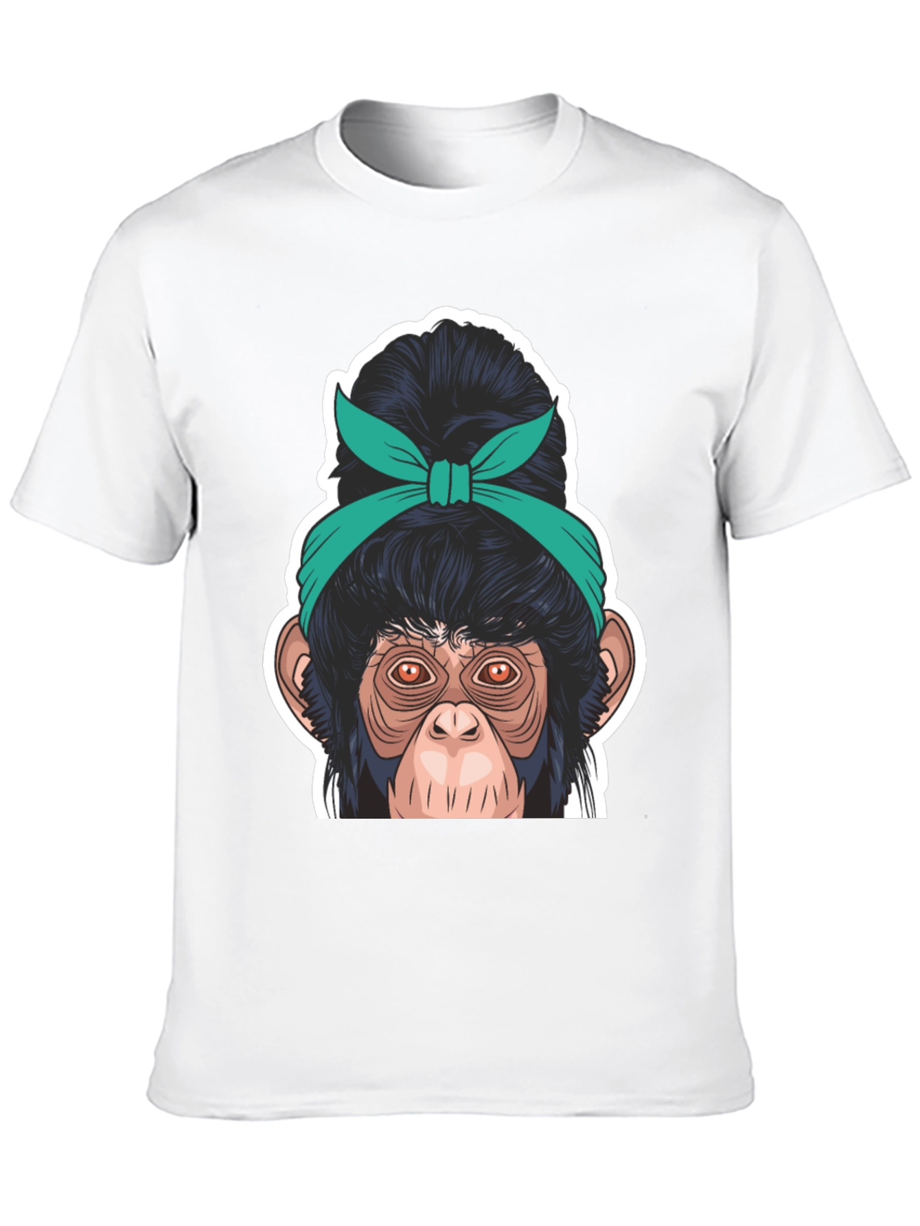 Monkey Headband Graphic Tee