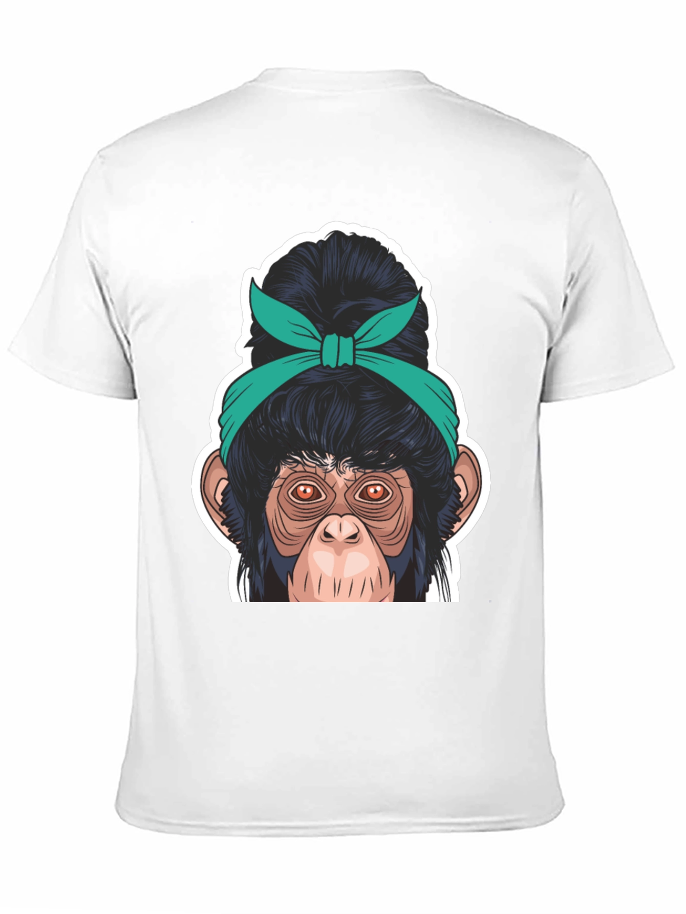Monkey Headband Graphic Tee