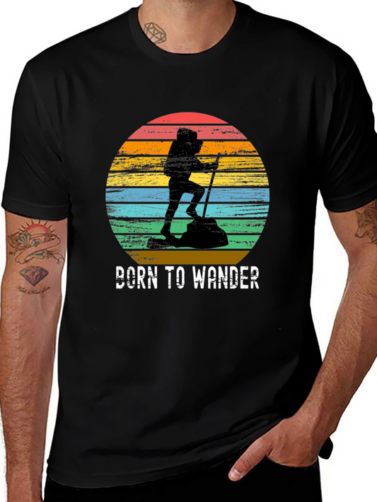 Born to Wander Hiking T-Shirt