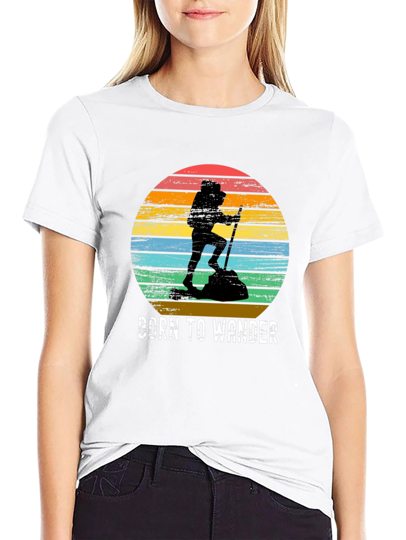 Born to Wander Hiking T-Shirt