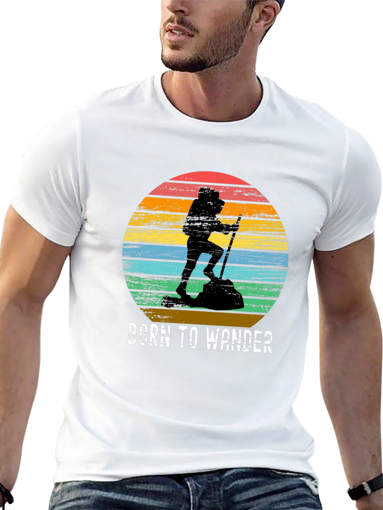 Born to Wander Hiking T-Shirt