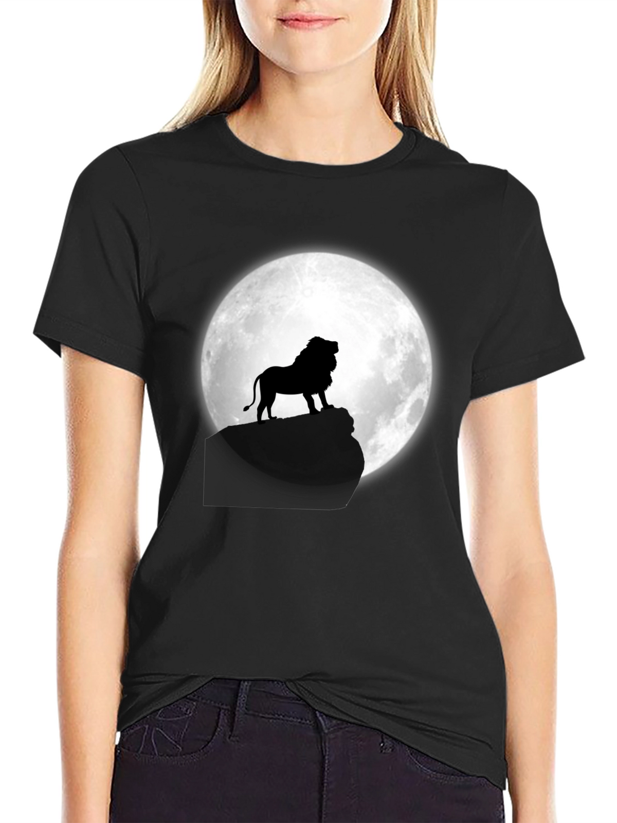 Lion King Moon Graphic T-Shirt