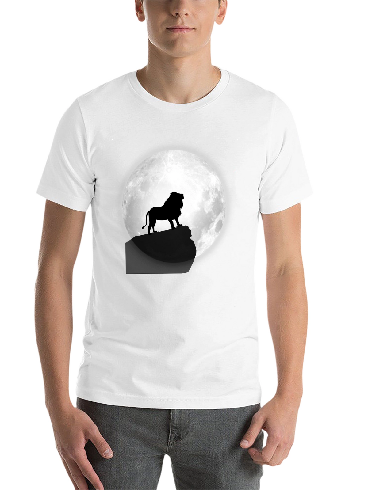 Lion King Moon Graphic T-Shirt