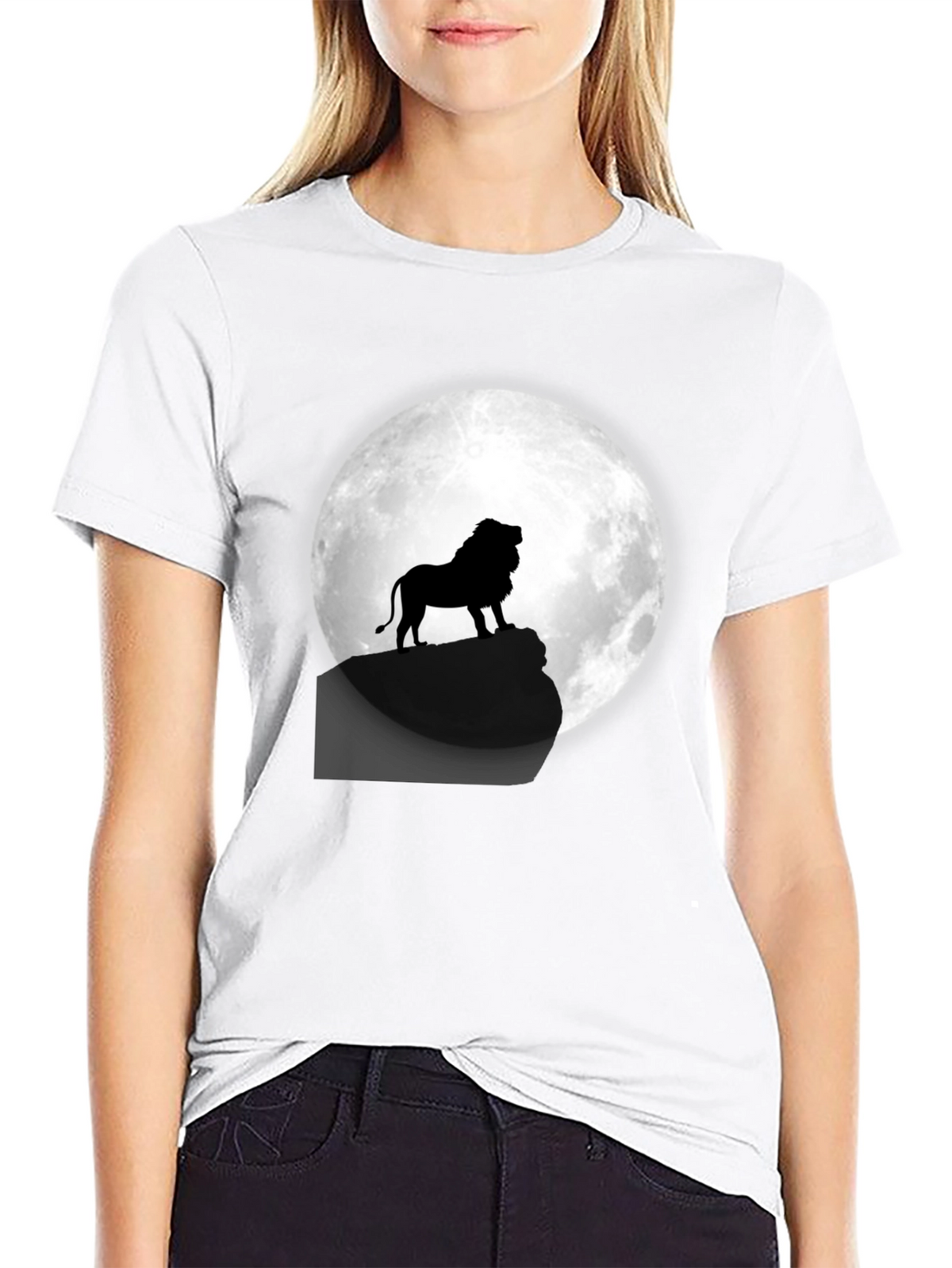 Lion King Moon Graphic T-Shirt