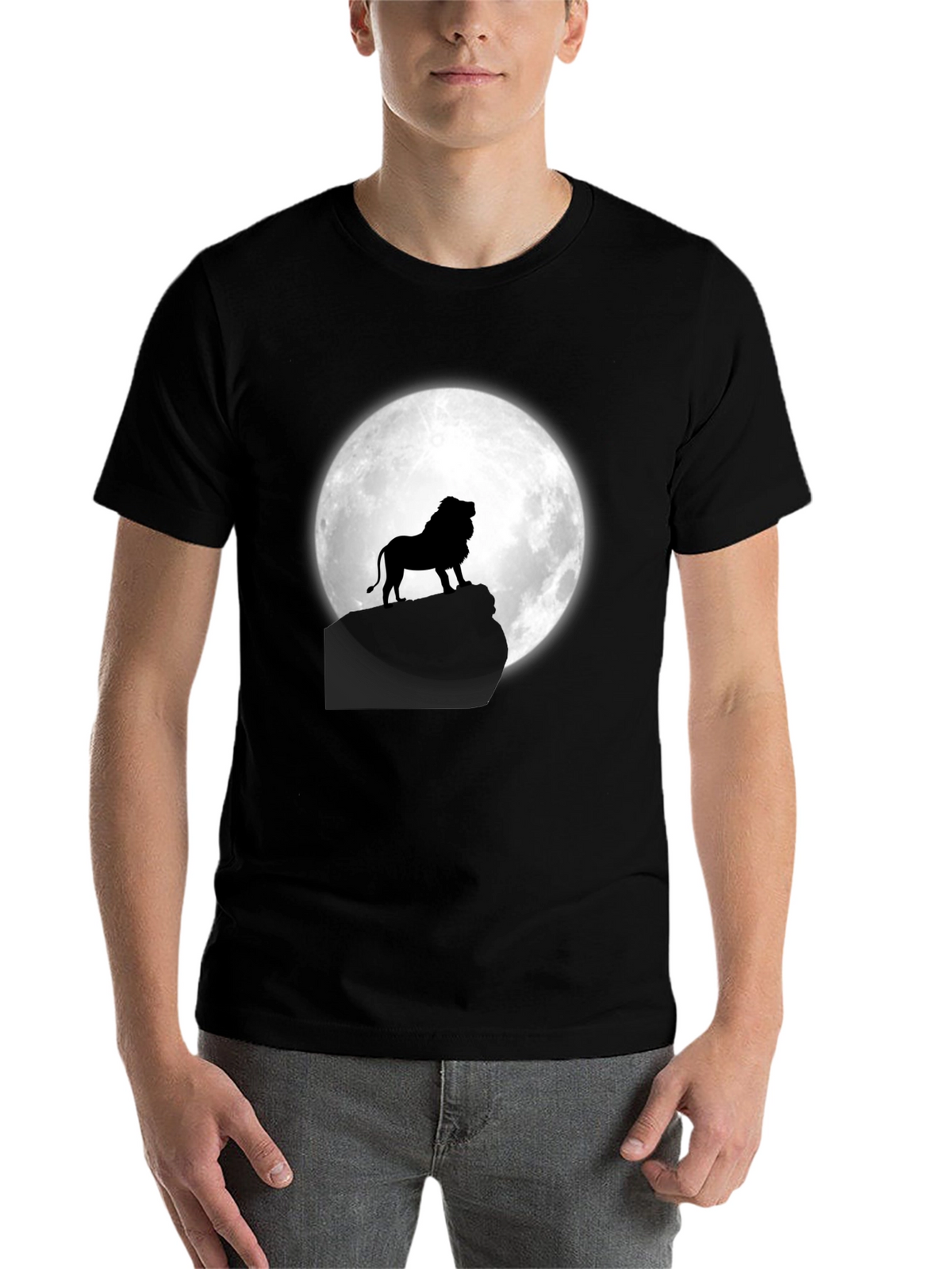 Lion King Moon Graphic T-Shirt