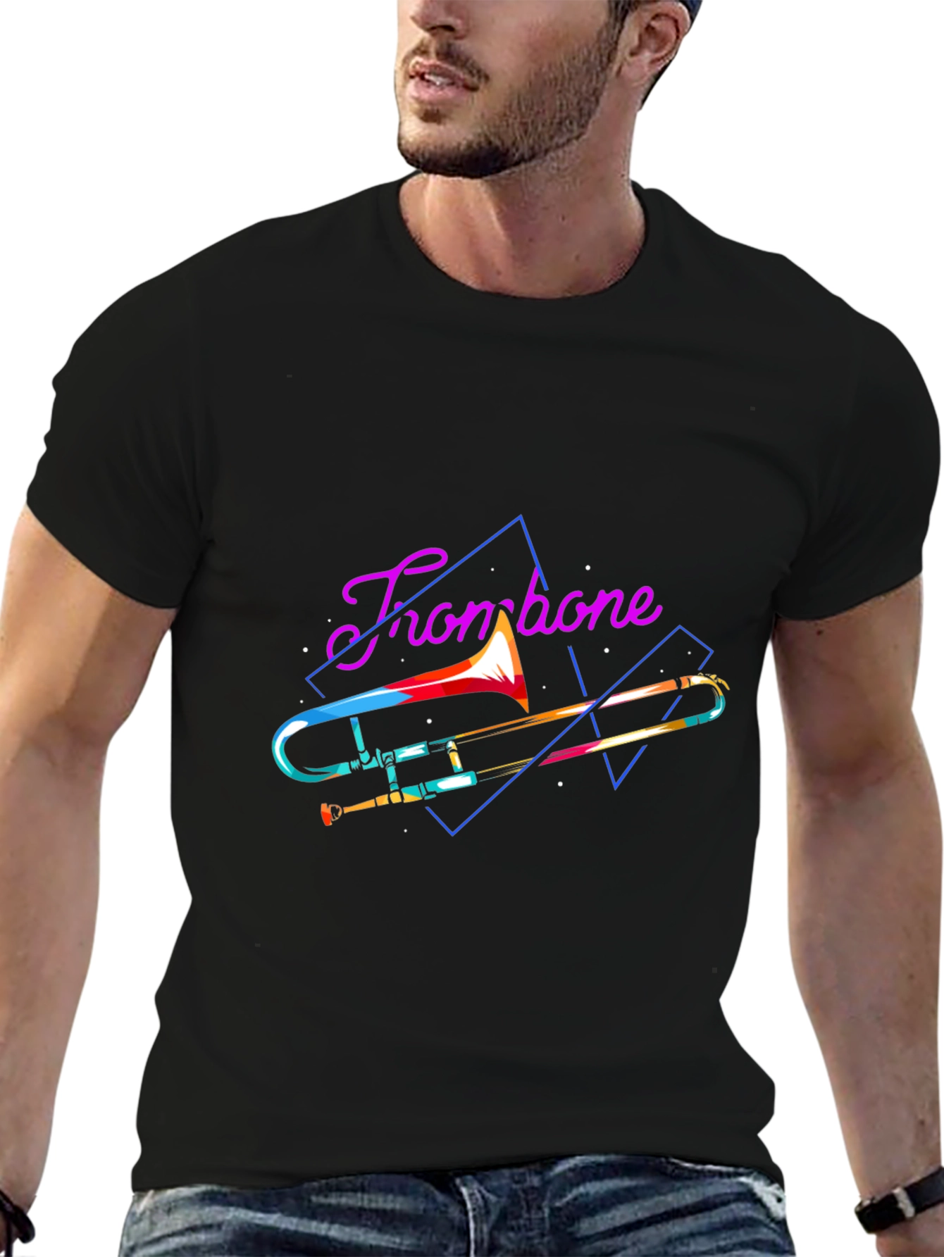 Retro Trombone T-Shirt