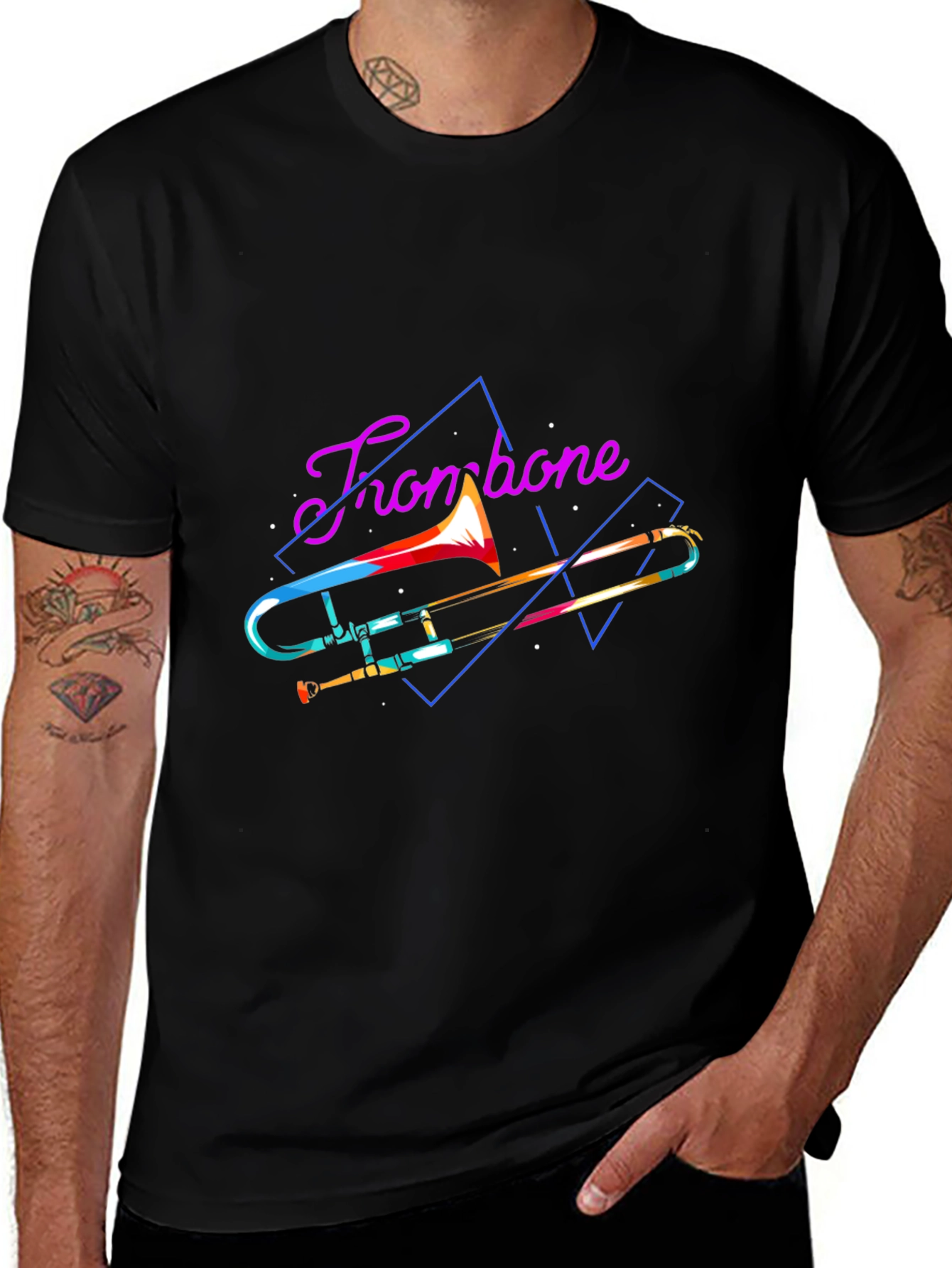Retro Trombone T-Shirt