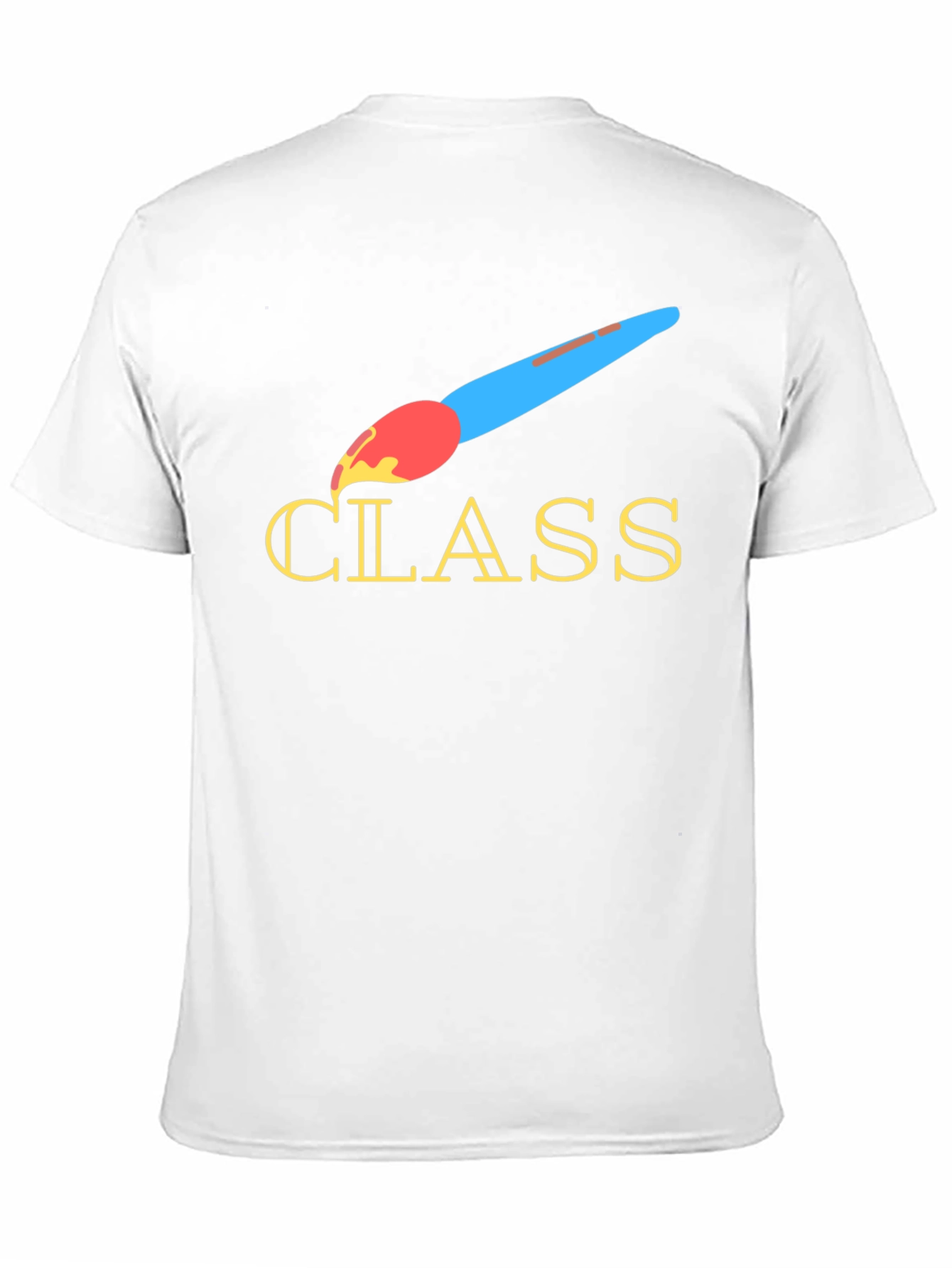 Creative Class T-Shirt - Artistic Brush Design