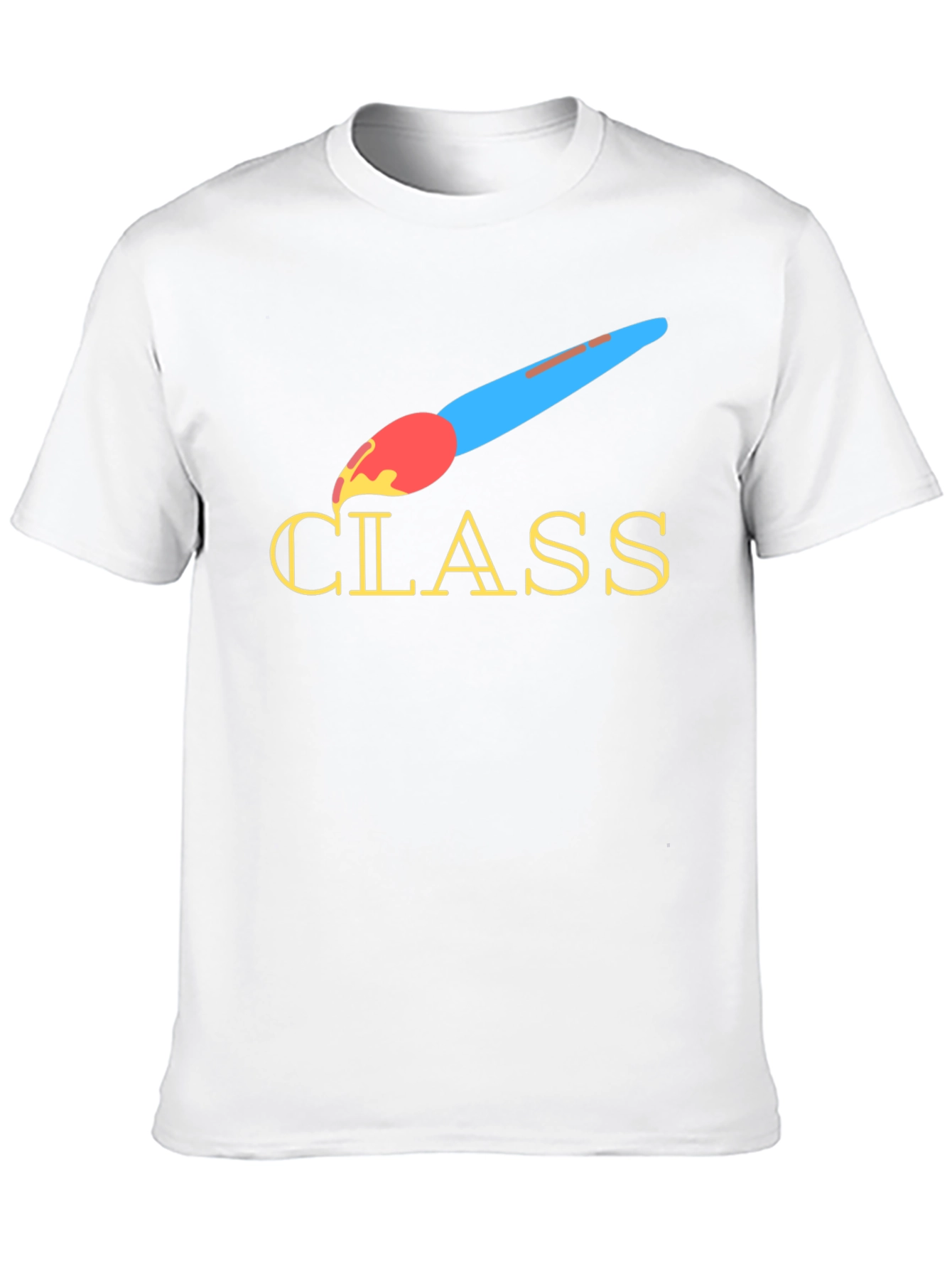 Creative Class T-Shirt - Artistic Brush Design