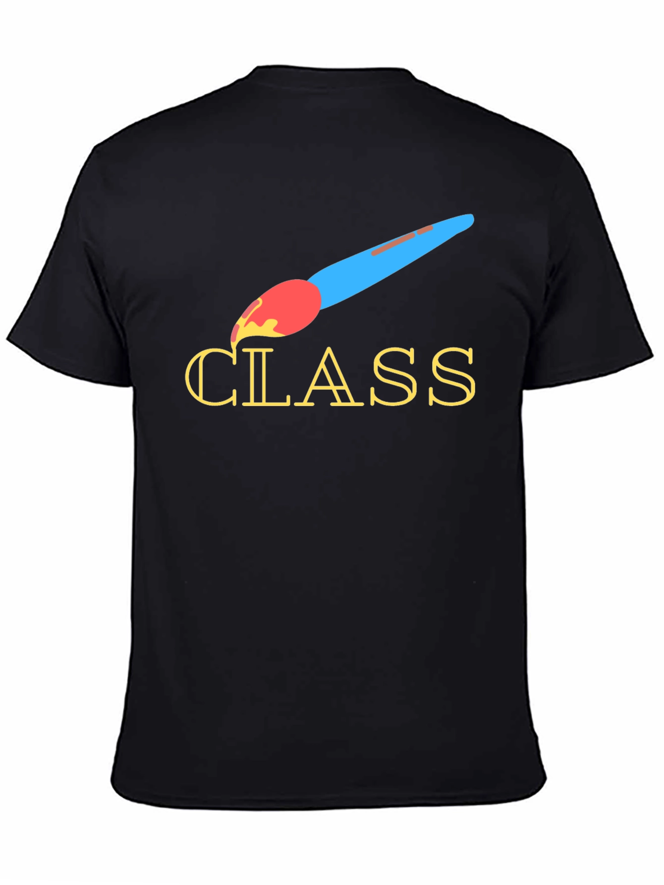 Creative Class T-Shirt - Artistic Brush Design