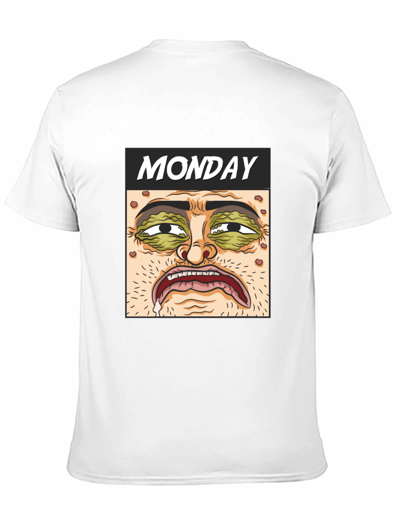 Monday Graphic T-Shirt - Black