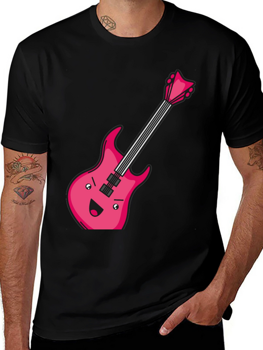 Funny Electric Guitar Graphic T-Shirt