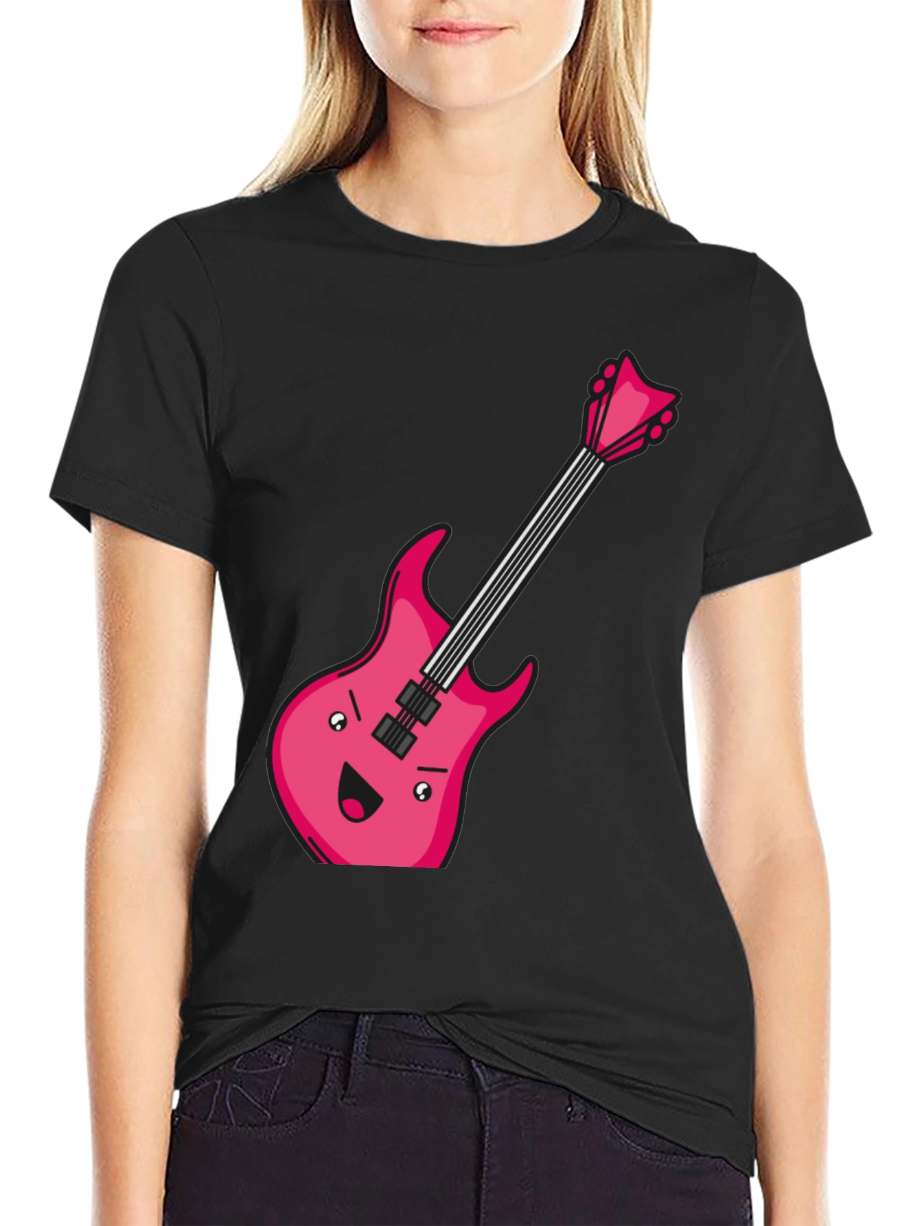 Funny Electric Guitar Graphic T-Shirt