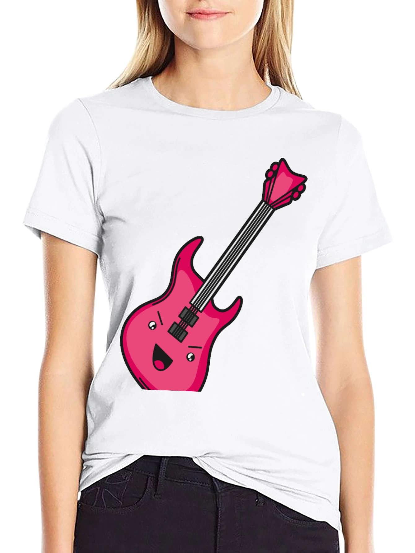 Funny Electric Guitar Graphic T-Shirt