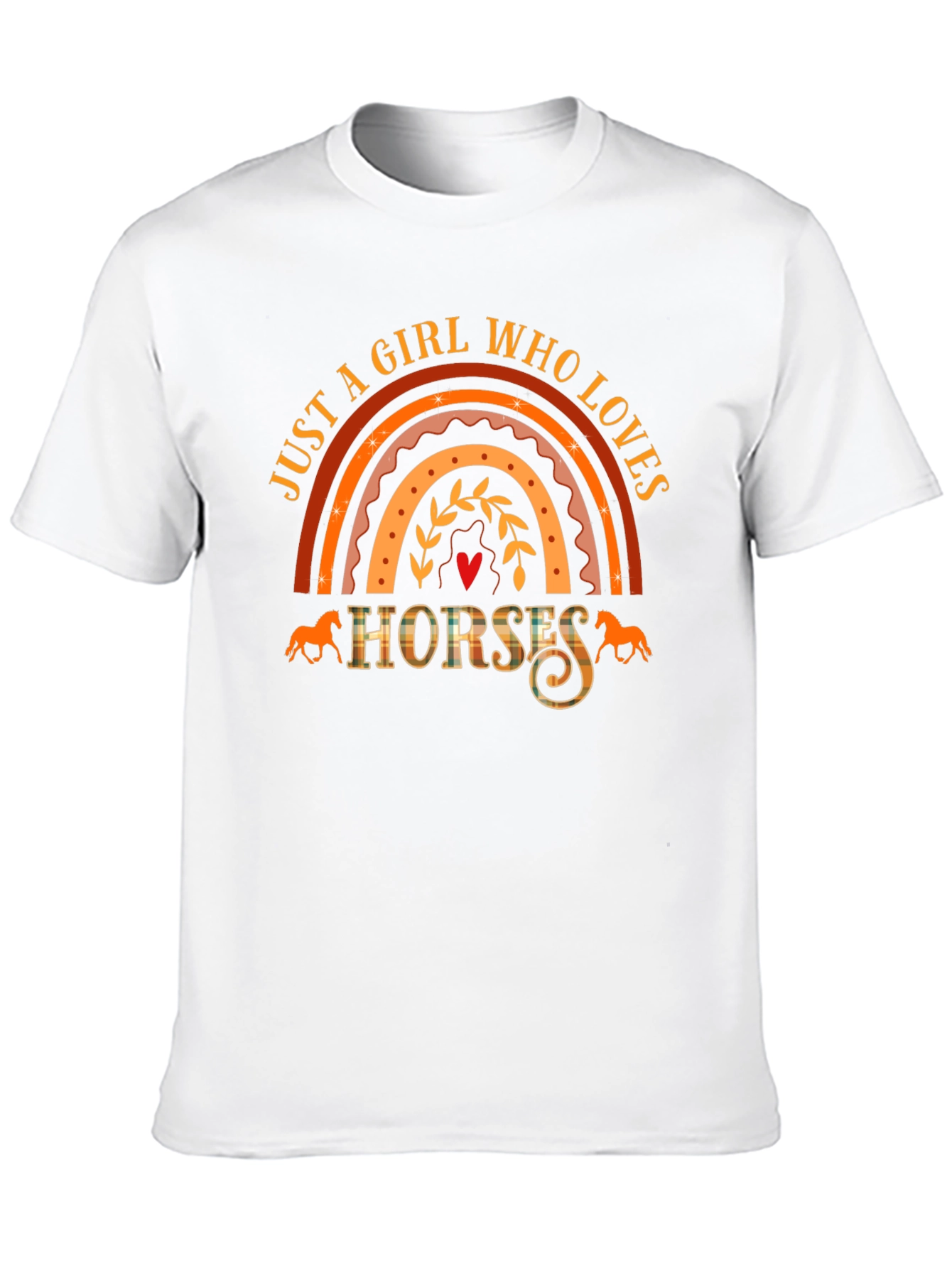 Girl Who Loves Horses Tee
