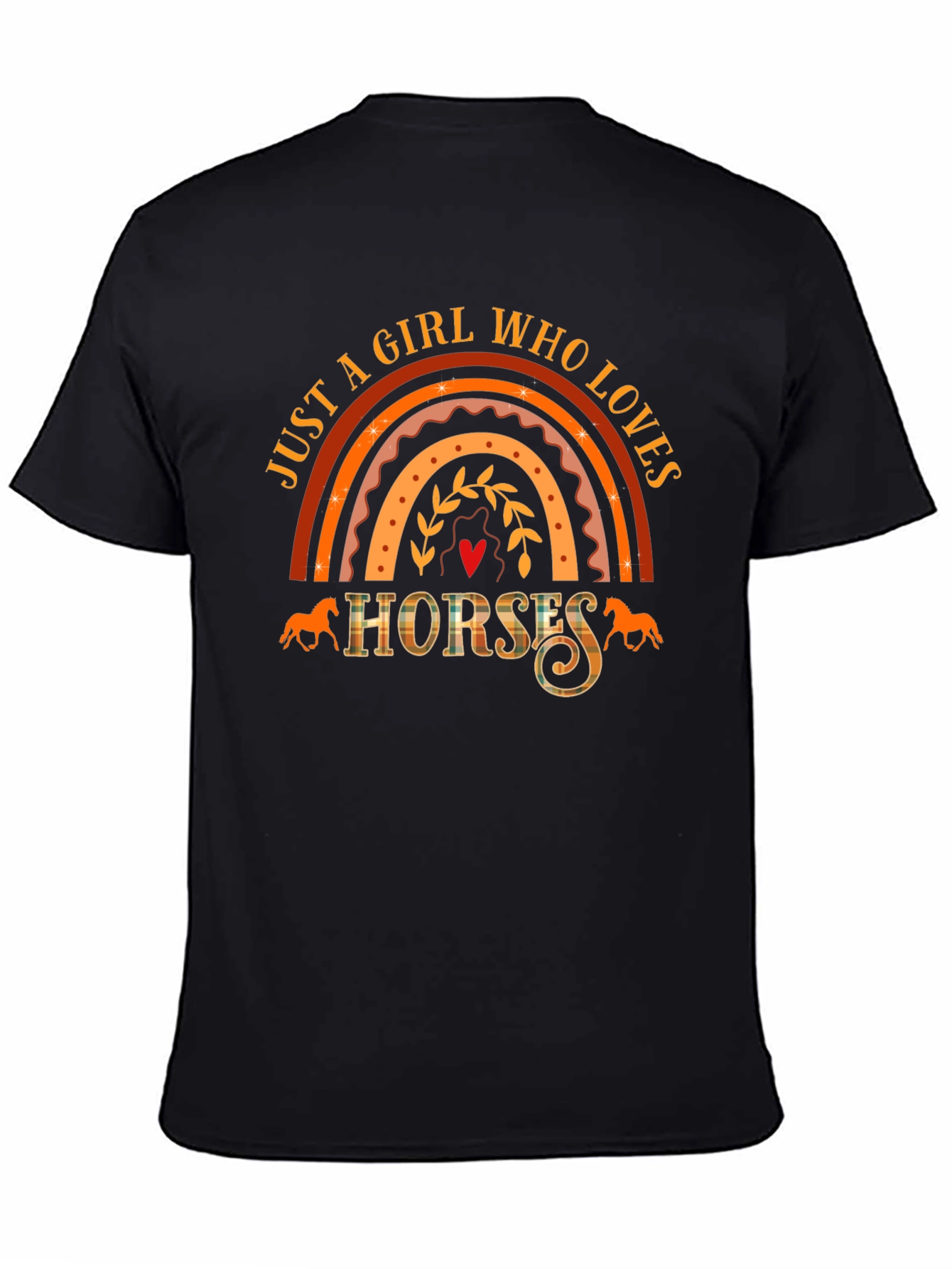 Girl Who Loves Horses Tee