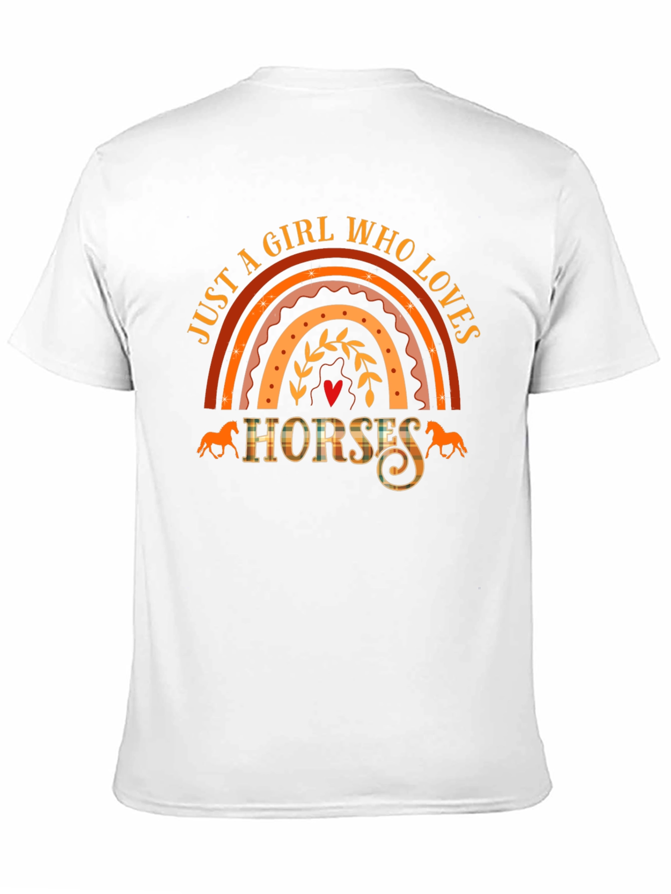 Girl Who Loves Horses Tee