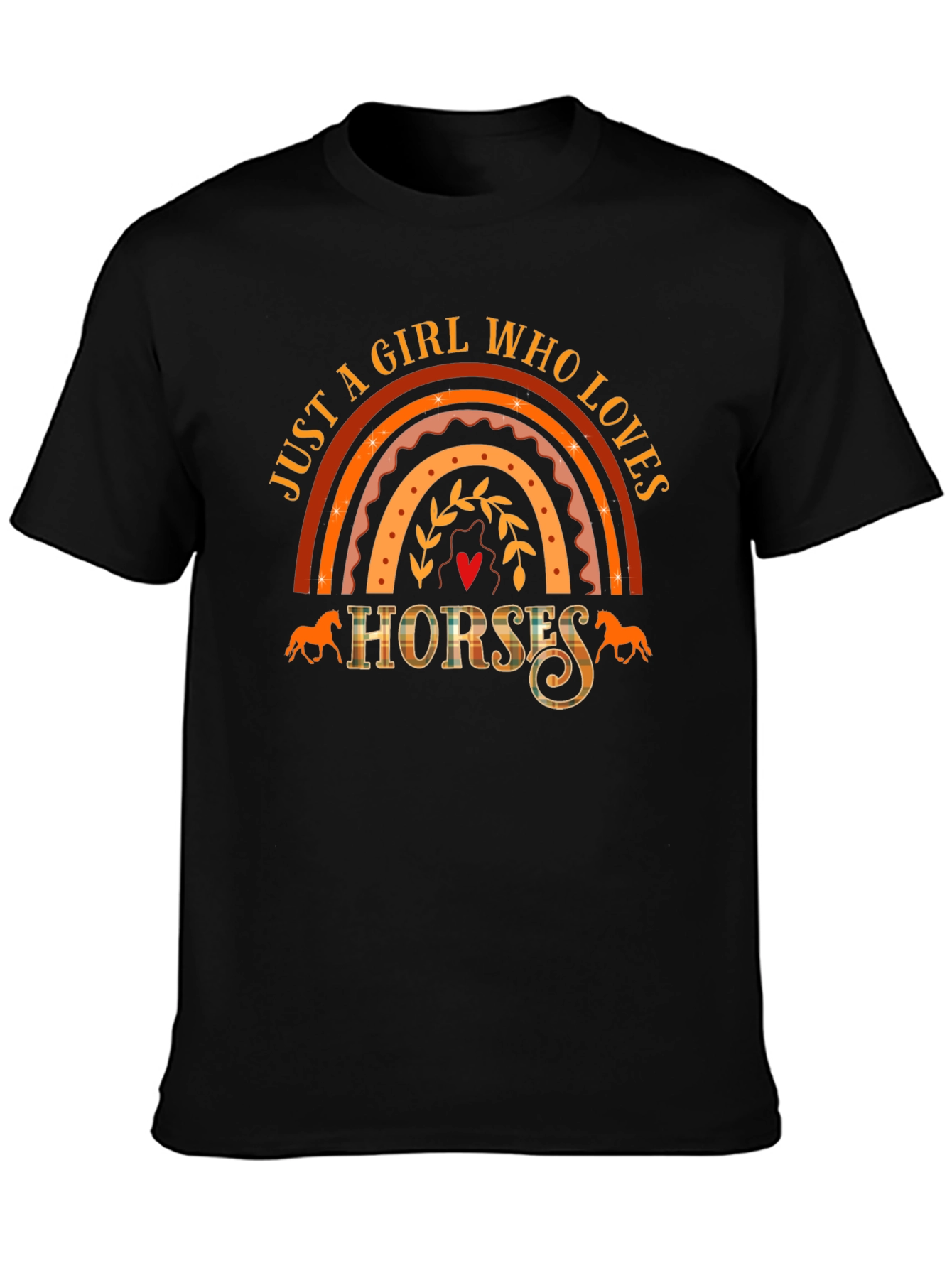 Girl Who Loves Horses Tee