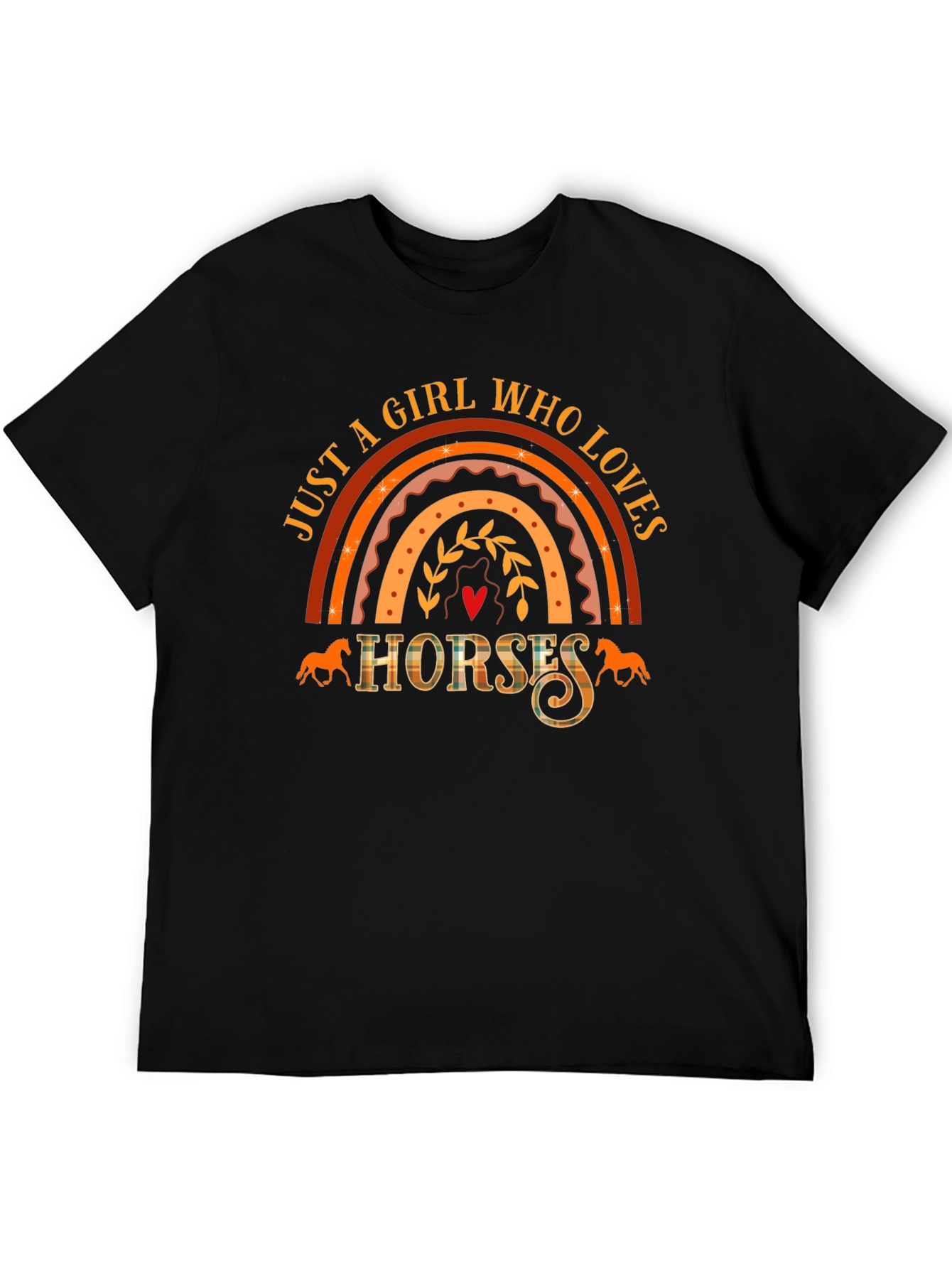 Girl Who Loves Horses Tee