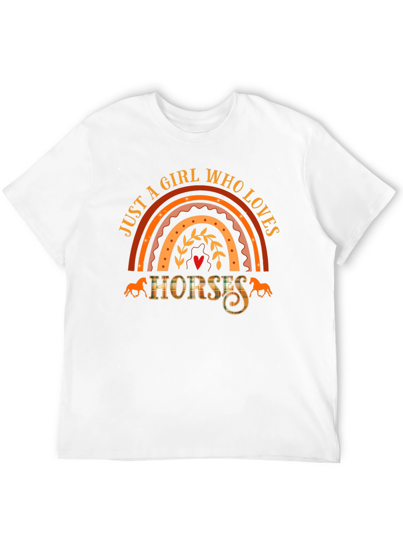 Girl Who Loves Horses Tee