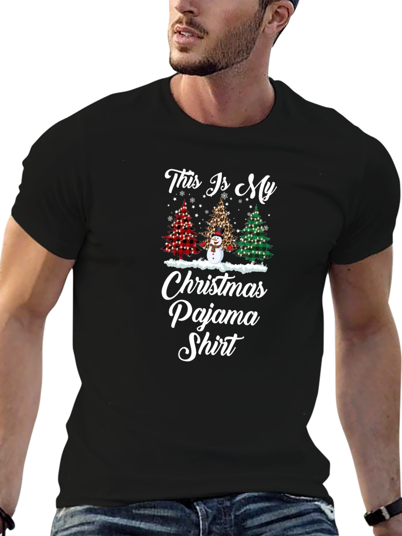Christmas Pajama Shirt - Holiday Tee
