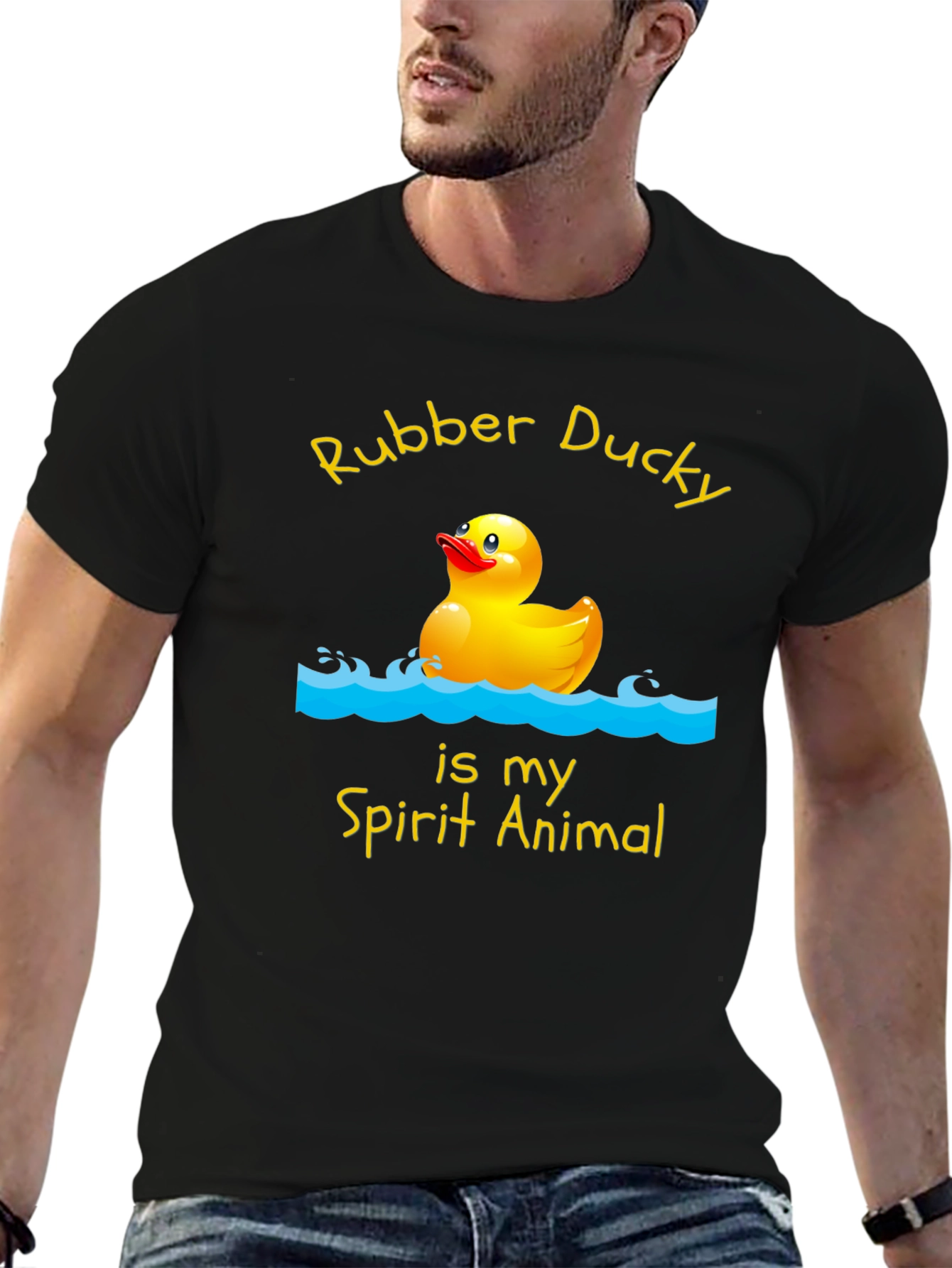 Rubber Ducky Spirit Animal T-Shirt