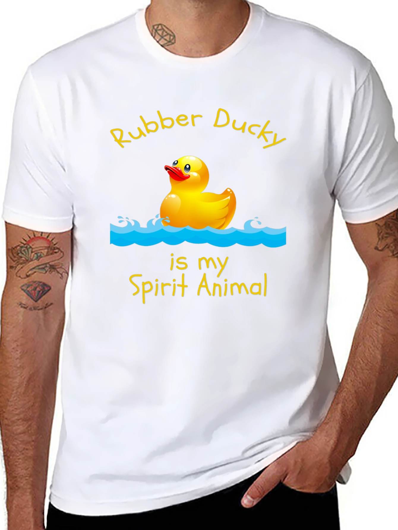 Rubber Ducky Spirit Animal T-Shirt