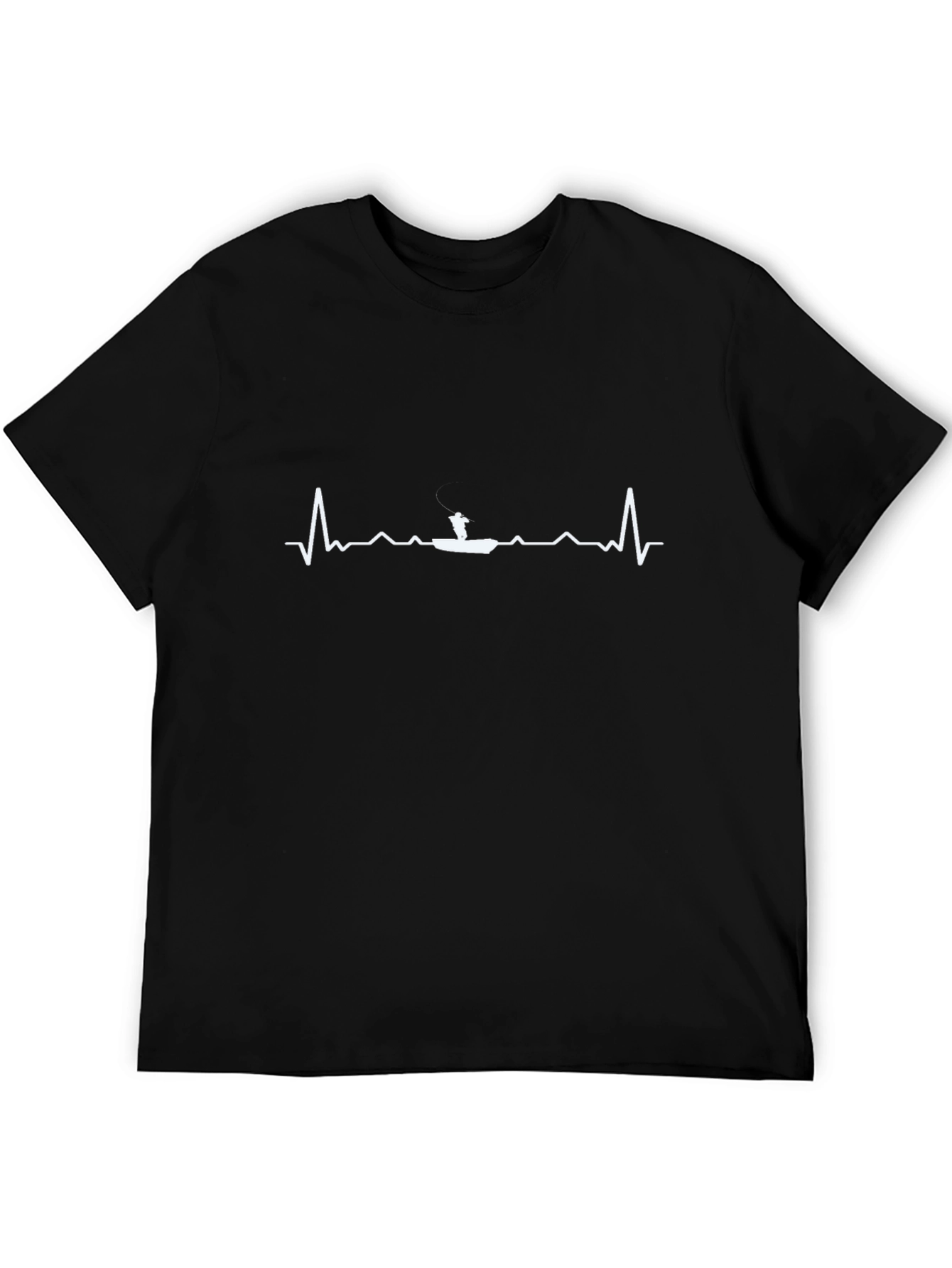 Fishing Heartbeat T-Shirt -  Anglers Life Line