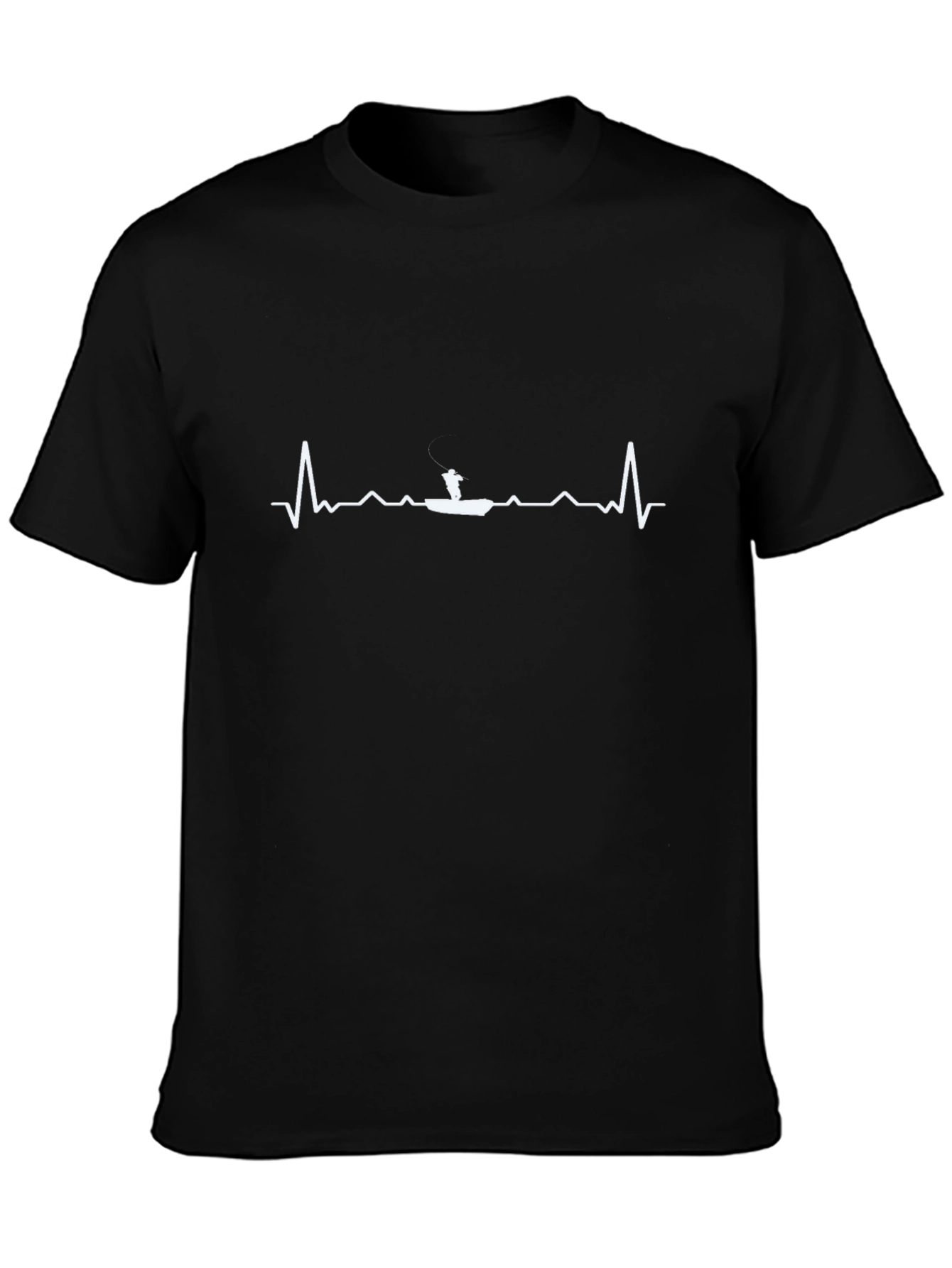 Fishing Heartbeat T-Shirt -  Anglers Life Line