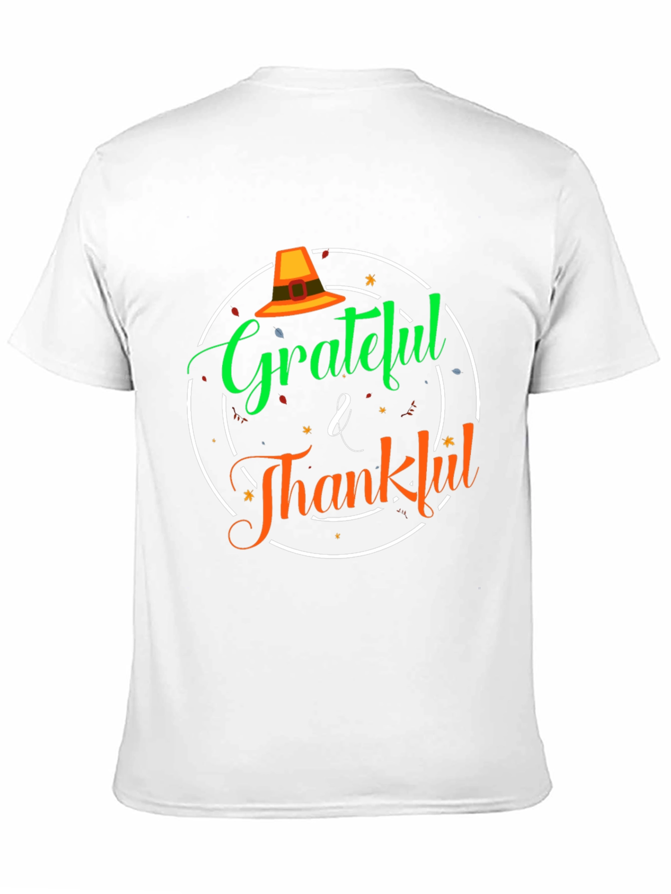 Grateful & Thankful Thanksgiving T-Shirt