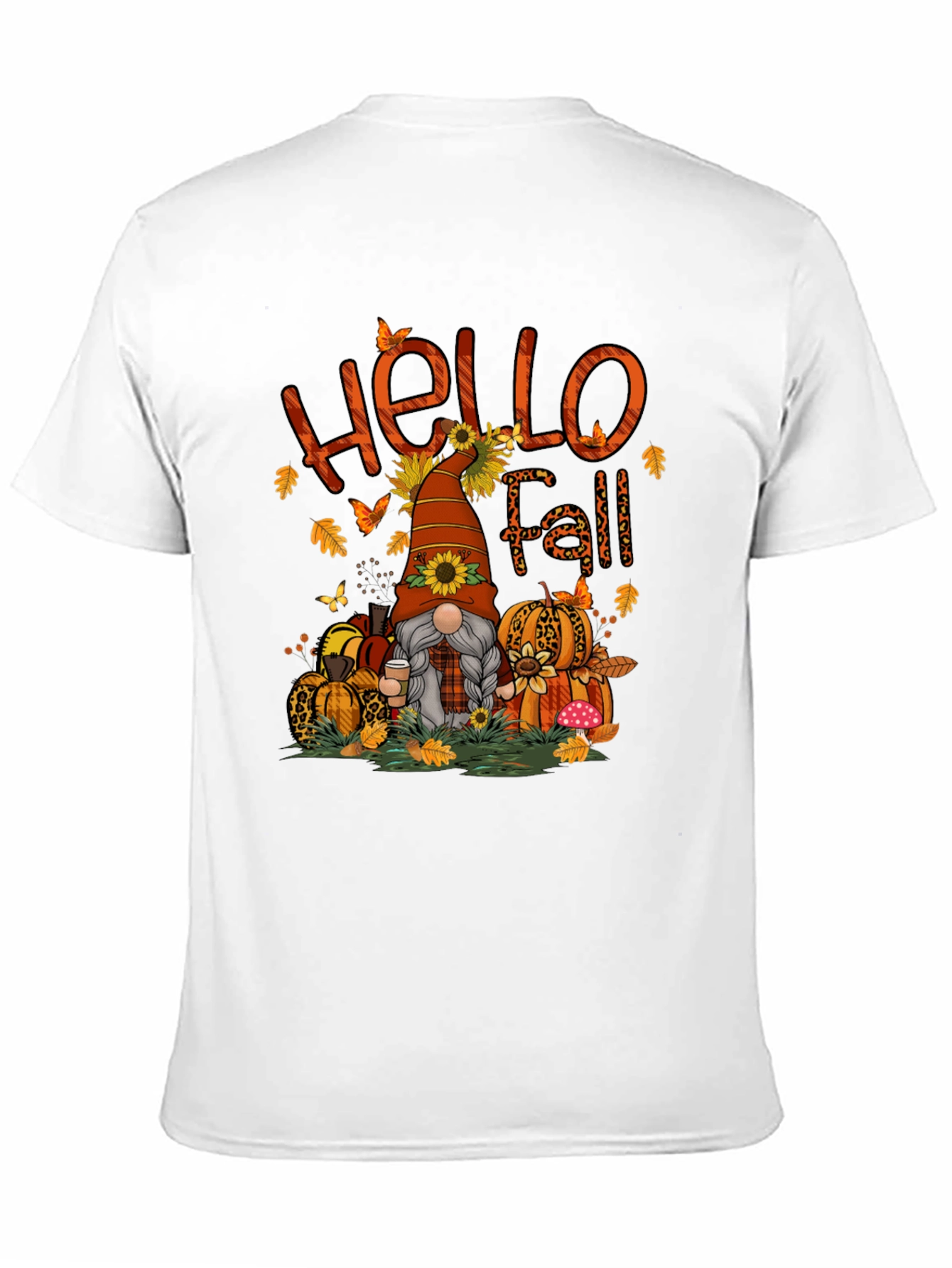Hello Fall Gnome Graphic Tee