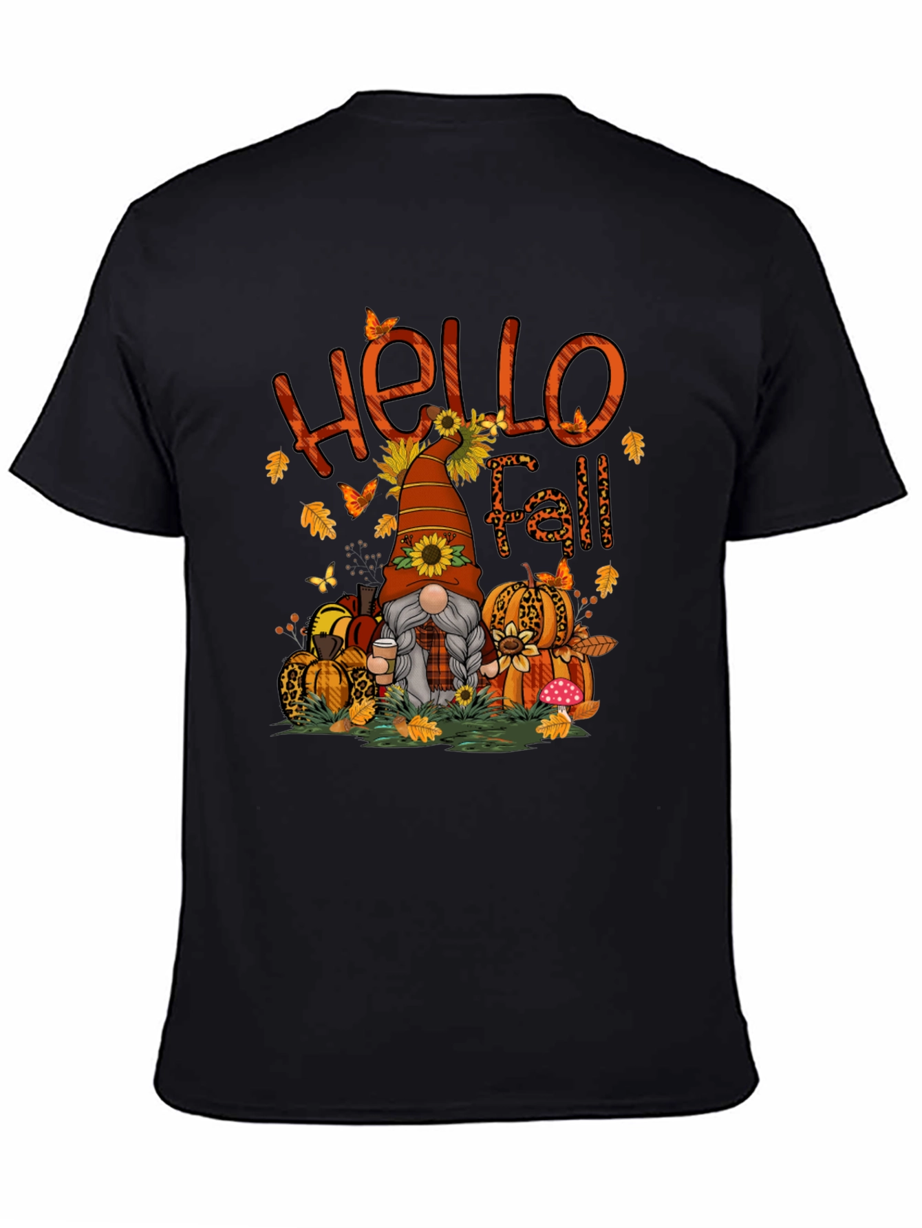 Hello Fall Gnome Graphic Tee