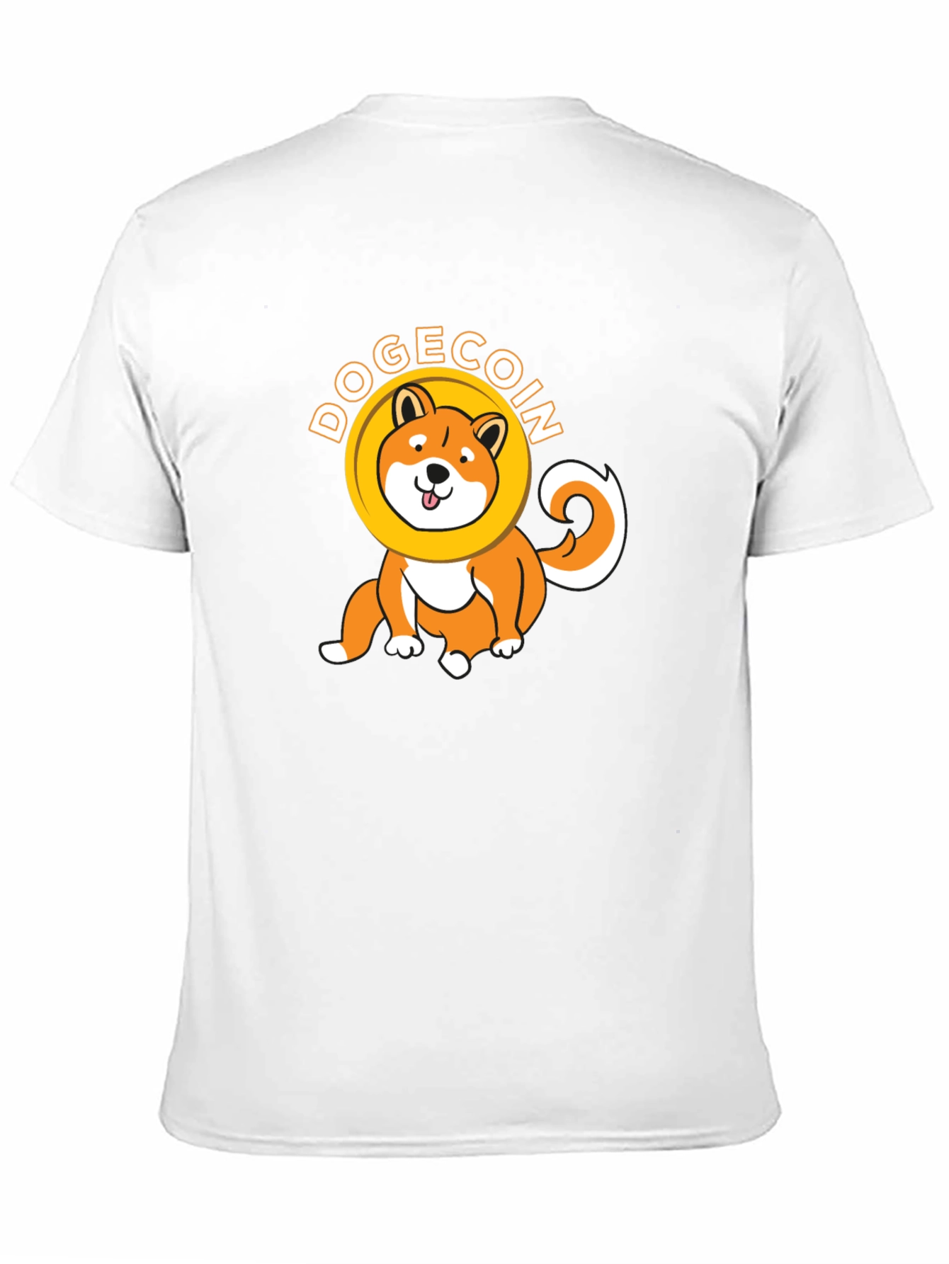 Dogecoin Crypto Black T-Shirt