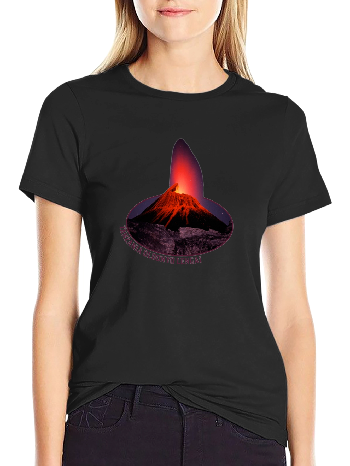 Mount Lengai Erupting T-Shirt