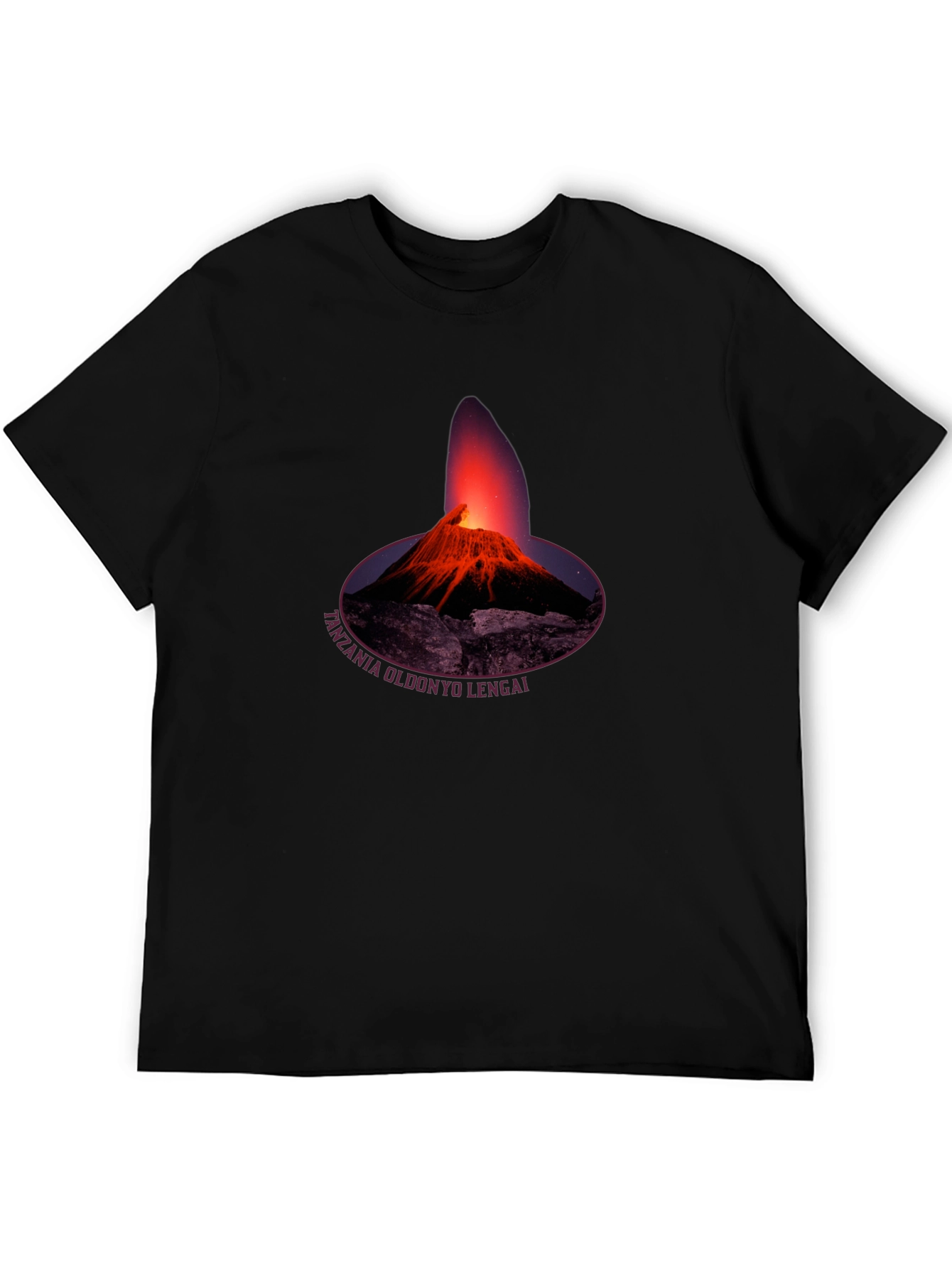 Mount Lengai Erupting T-Shirt