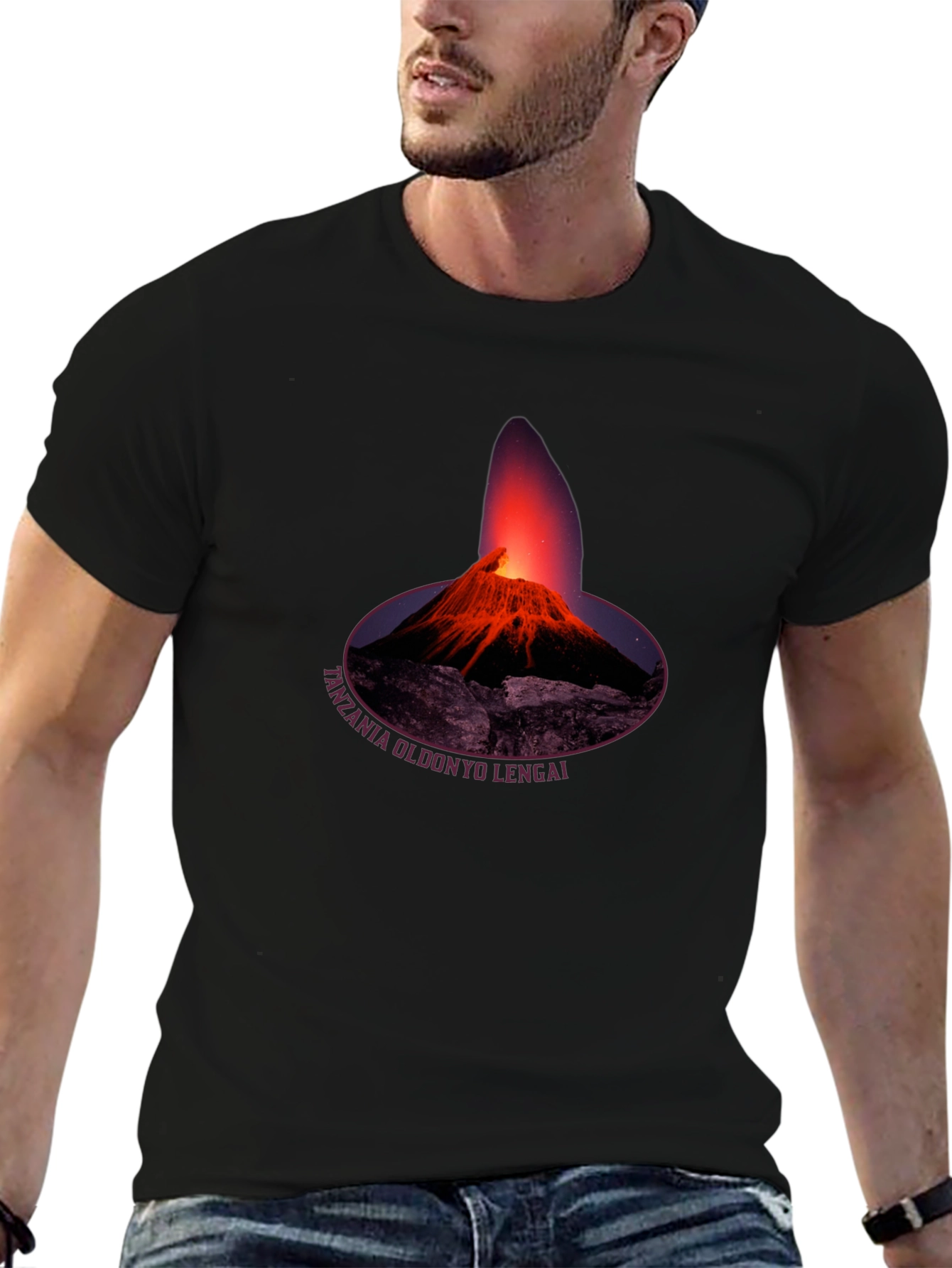 Mount Lengai Erupting T-Shirt