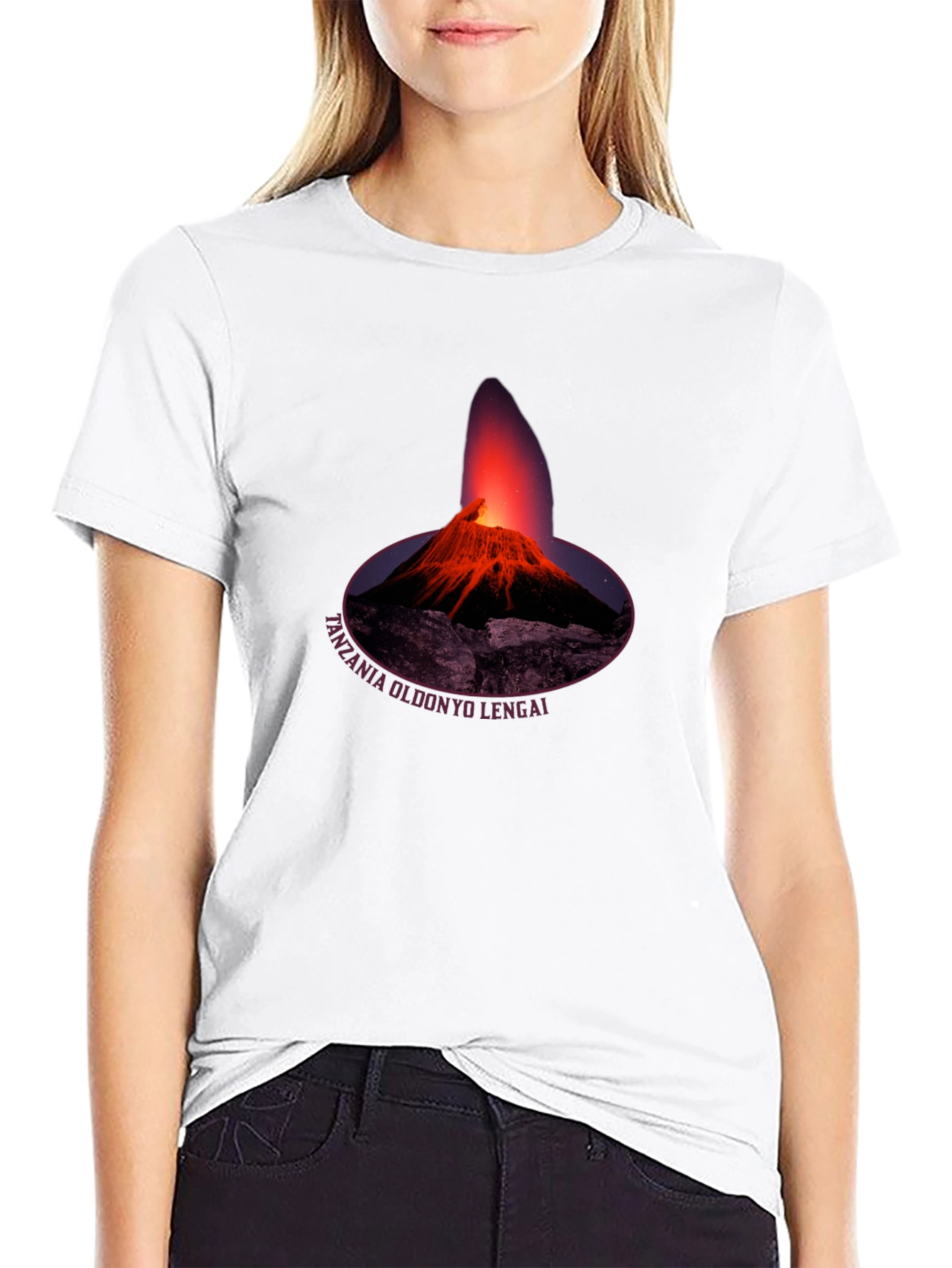 Mount Lengai Erupting T-Shirt
