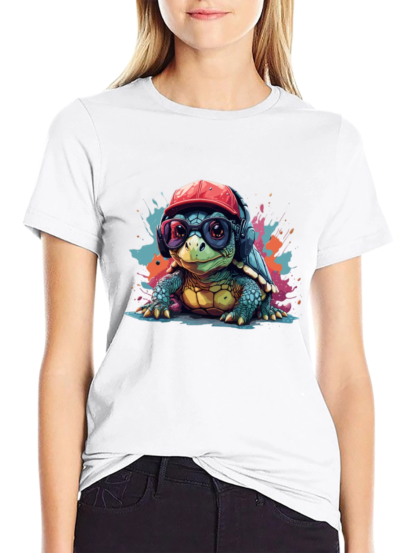 Cool Turtle Graphic Tee