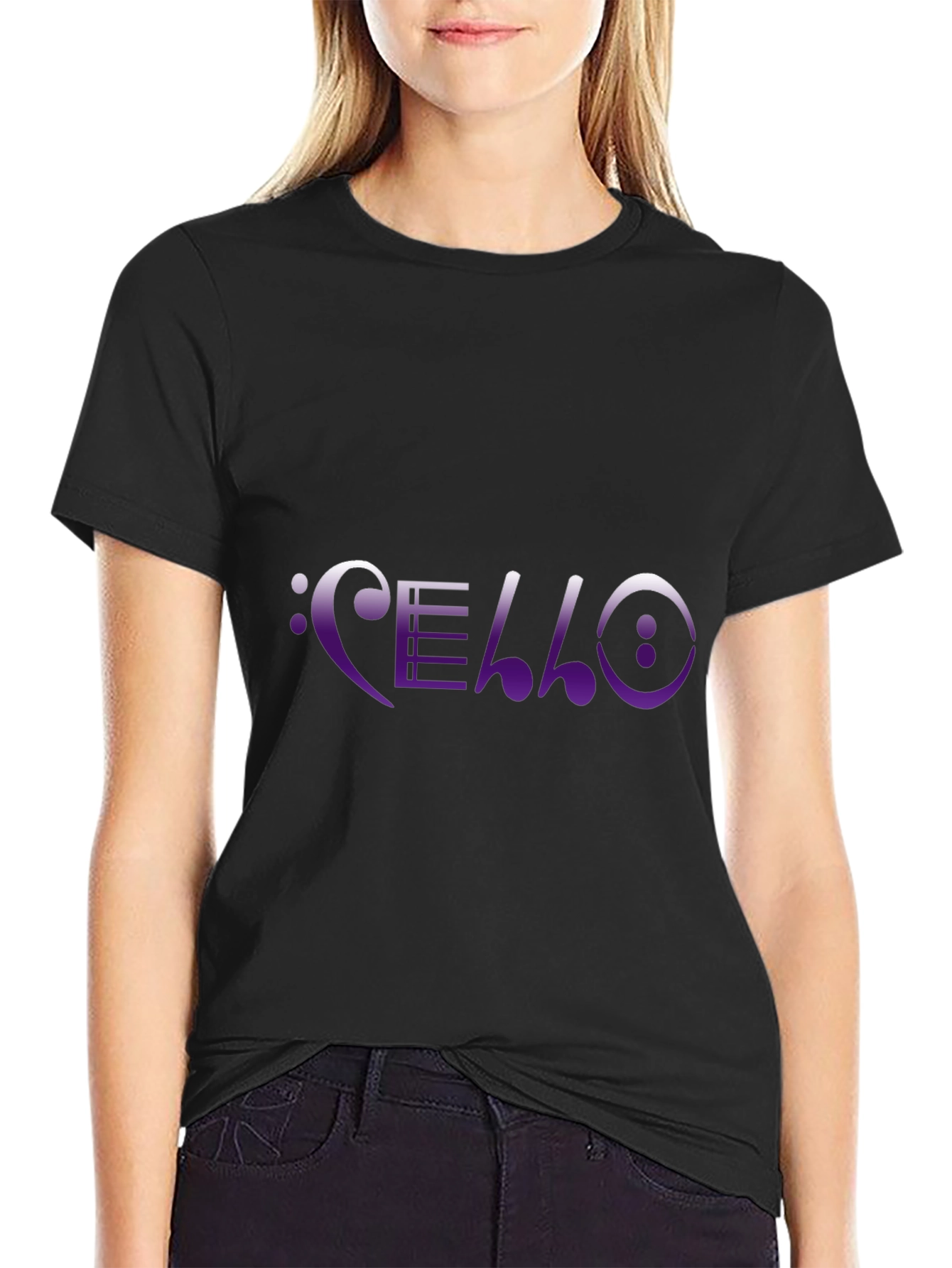 Cello Music T-Shirt - Instrument Inspired Design