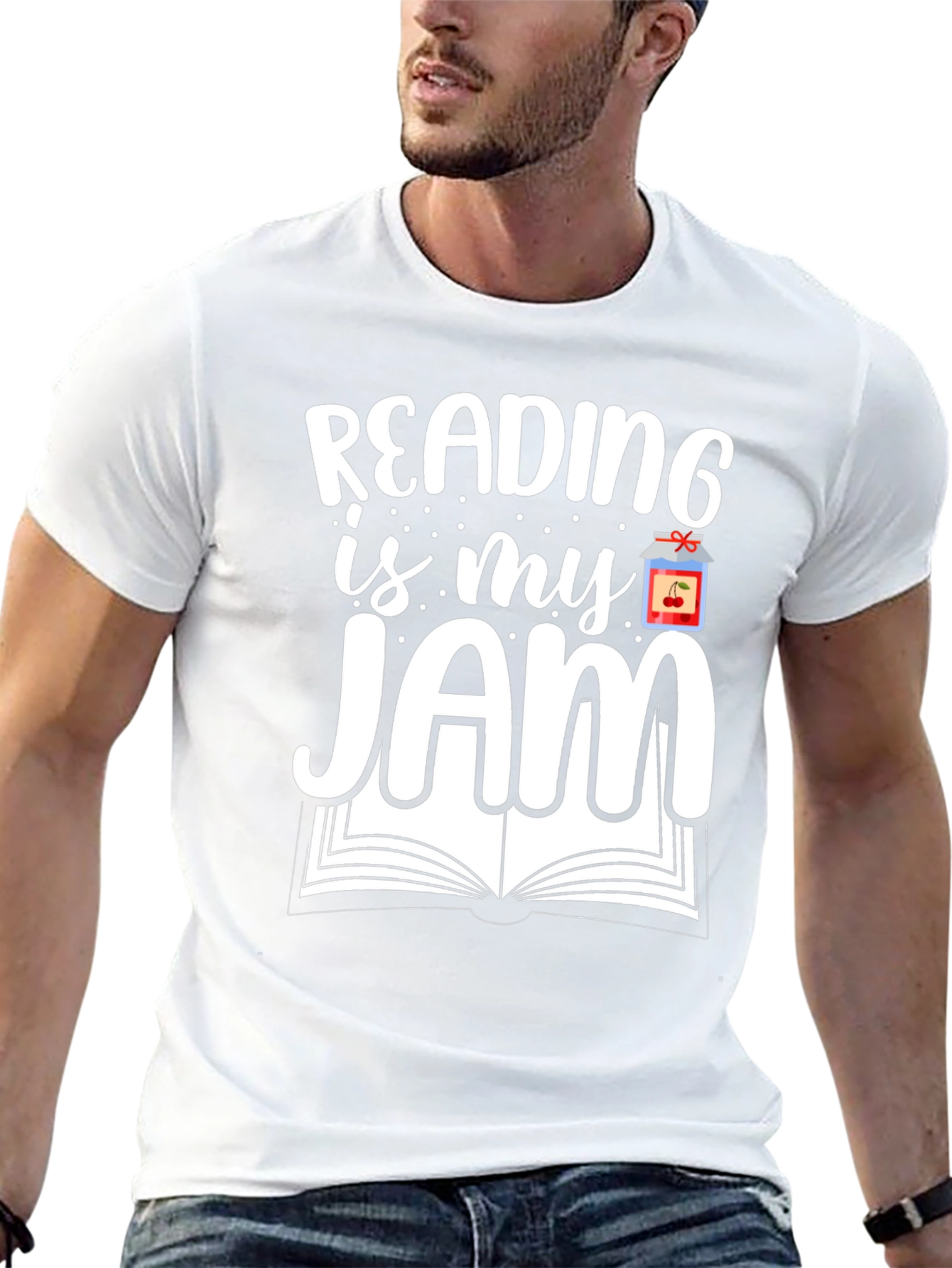 Reading Is My Jam Book Lover T-Shirt