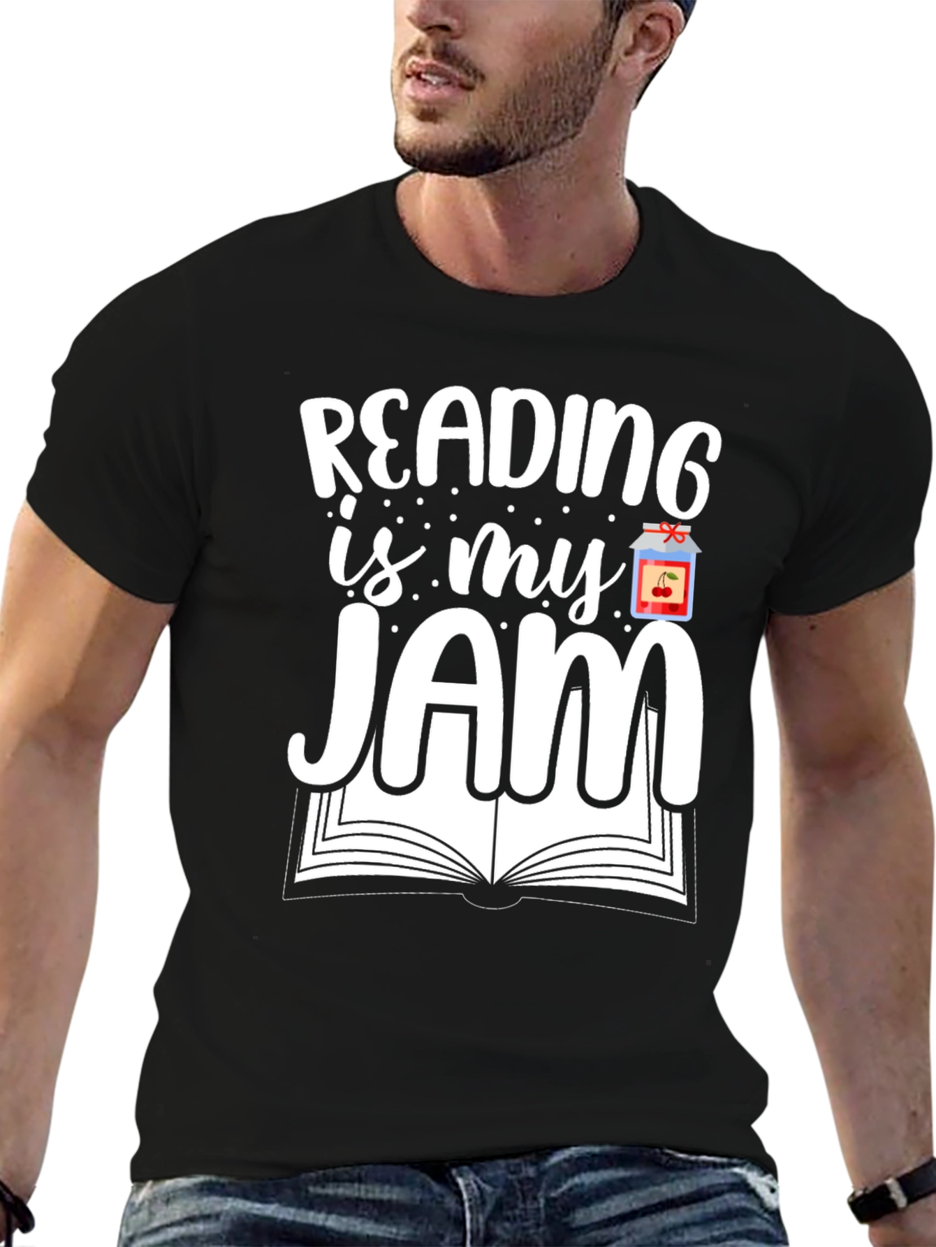 Reading Is My Jam Book Lover T-Shirt