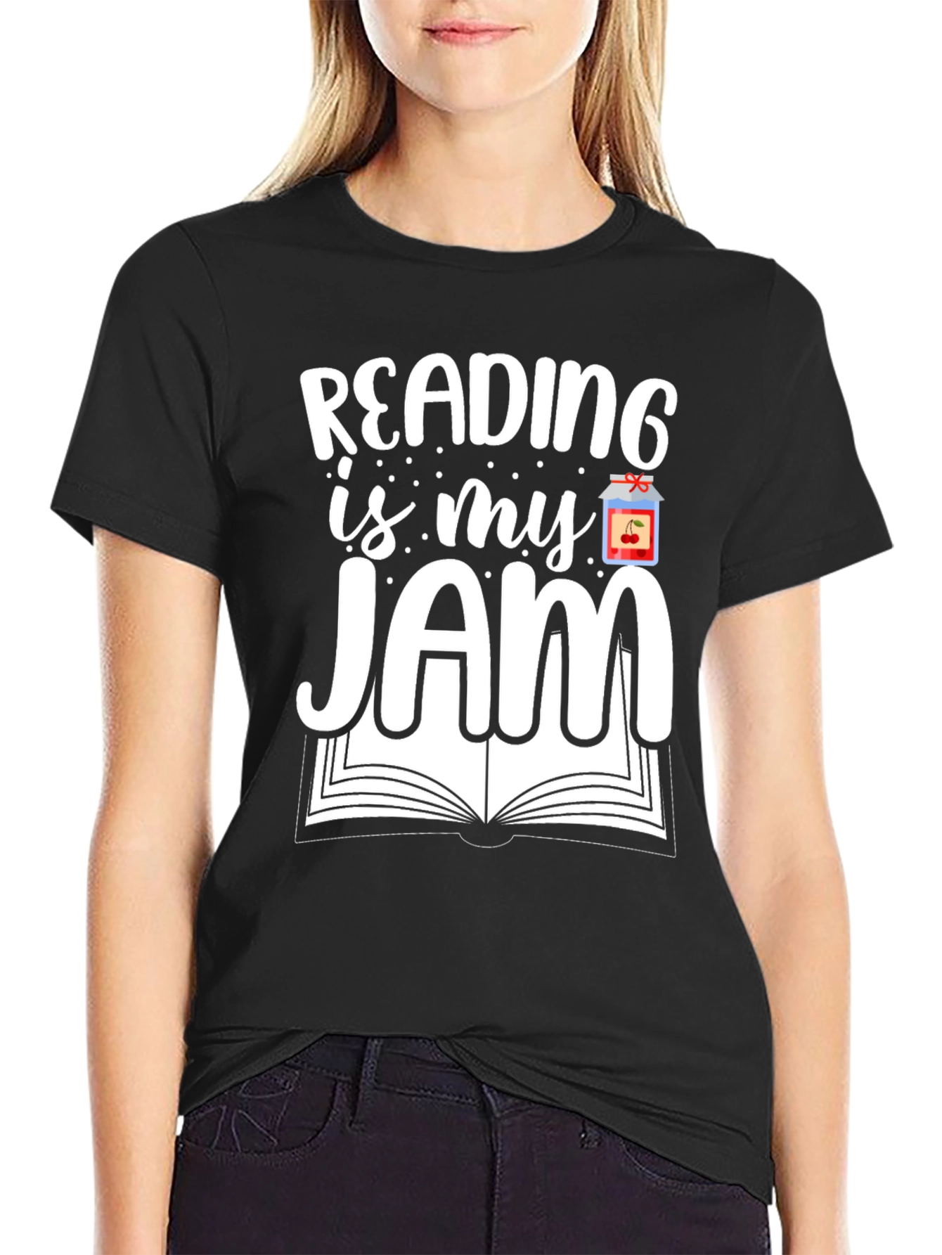 Reading Is My Jam Book Lover T-Shirt