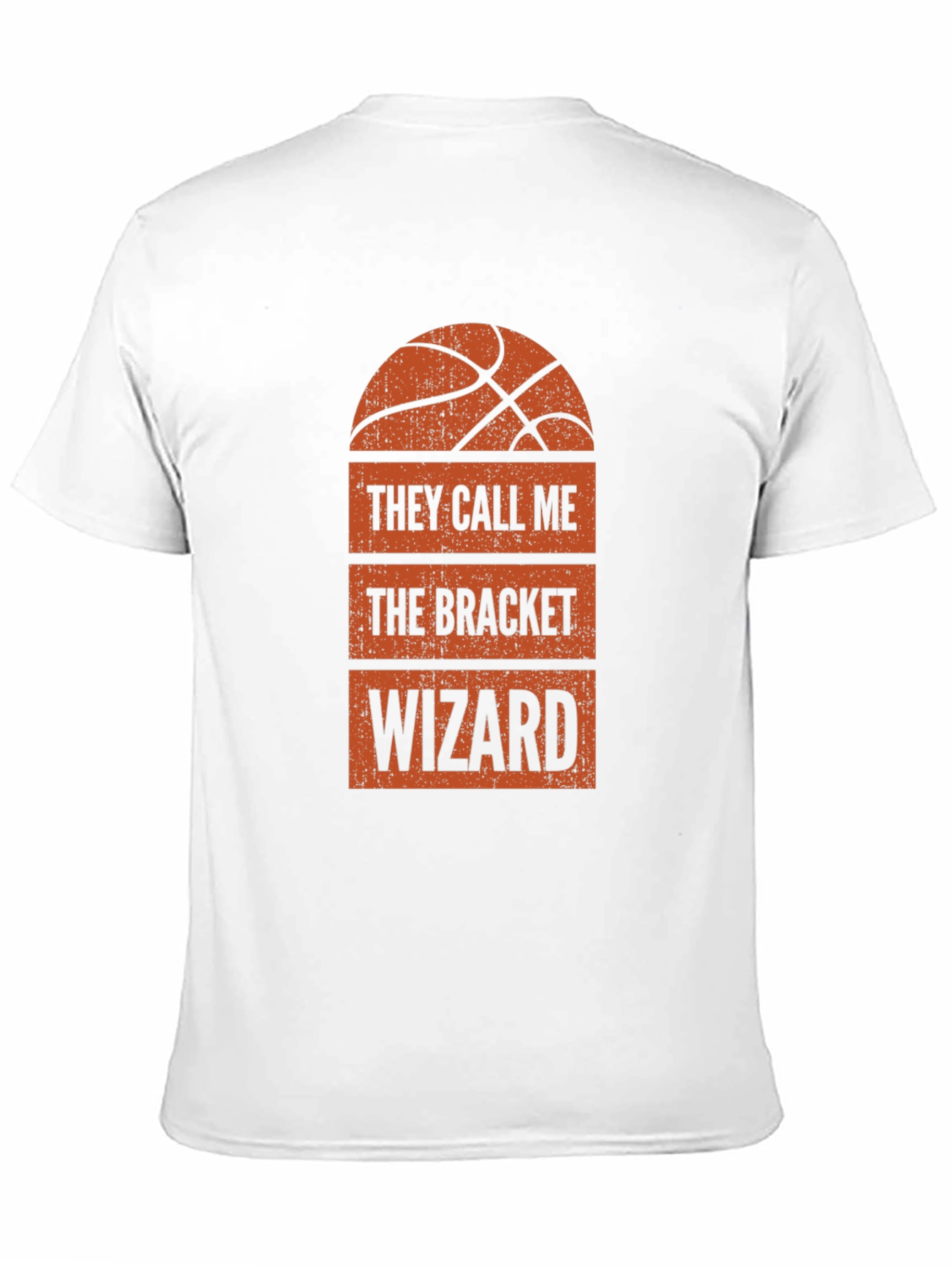 Bracket Wizard Graphic Tee - March Madness Basketball Shirt