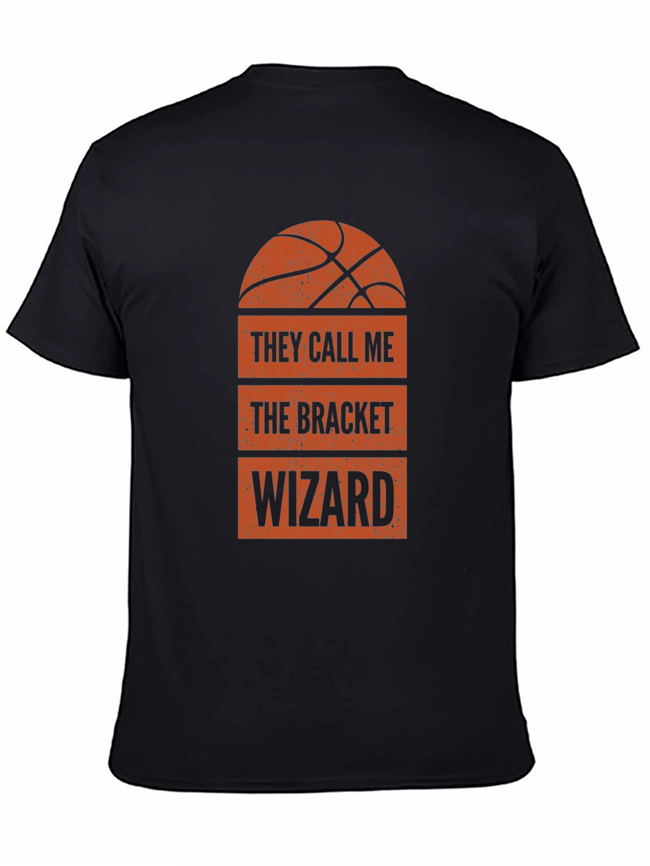 Bracket Wizard Graphic Tee - March Madness Basketball Shirt