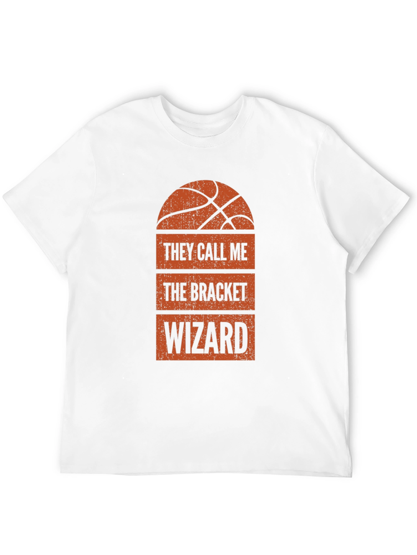 Bracket Wizard Graphic Tee - March Madness Basketball Shirt