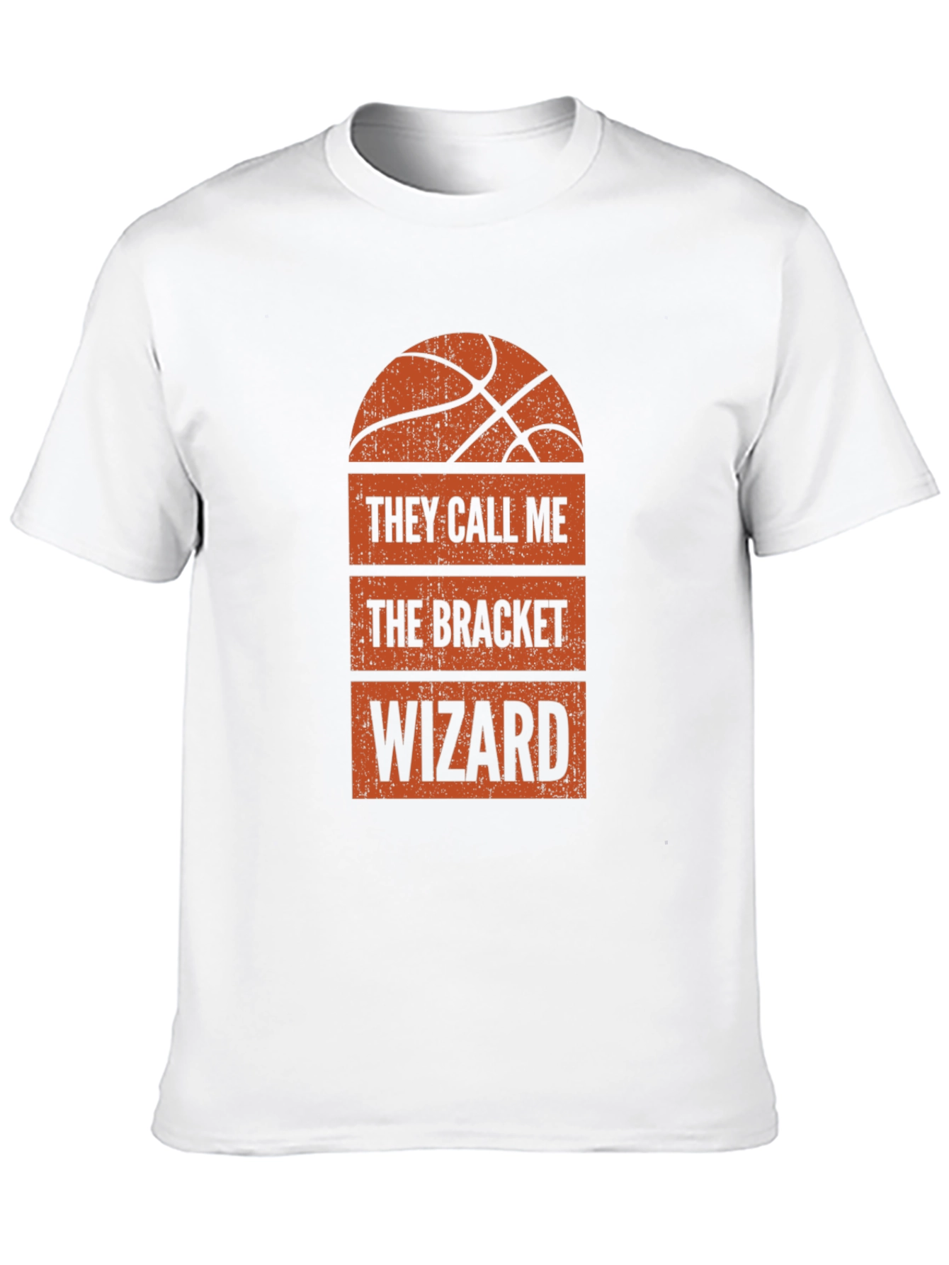 Bracket Wizard Graphic Tee - March Madness Basketball Shirt