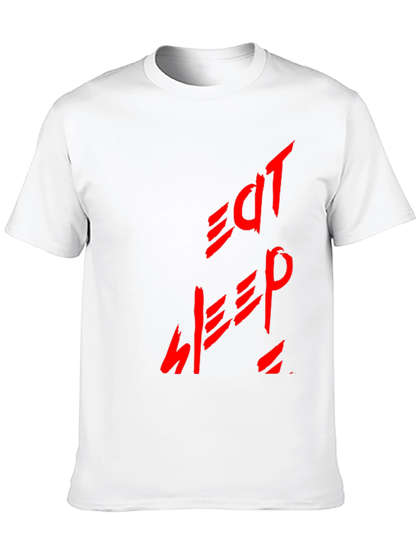 Eat Sleep Repeat Graphic T-Shirt - Black